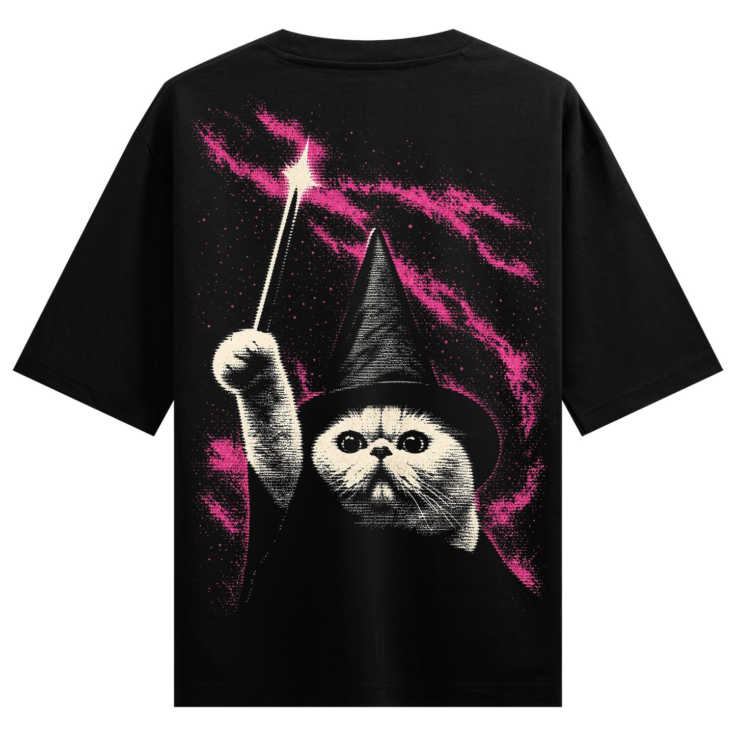 PRDGY Wizard Cat Oversized T-shirt