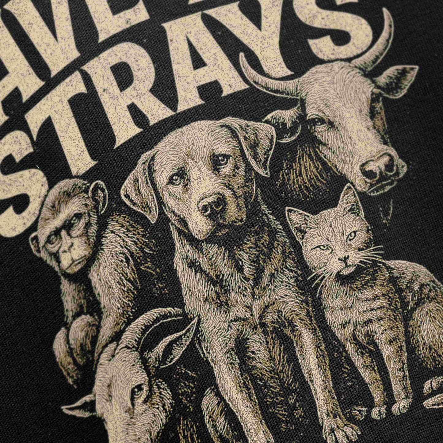 PRDGY Save The Strays Oversized T-Shirt