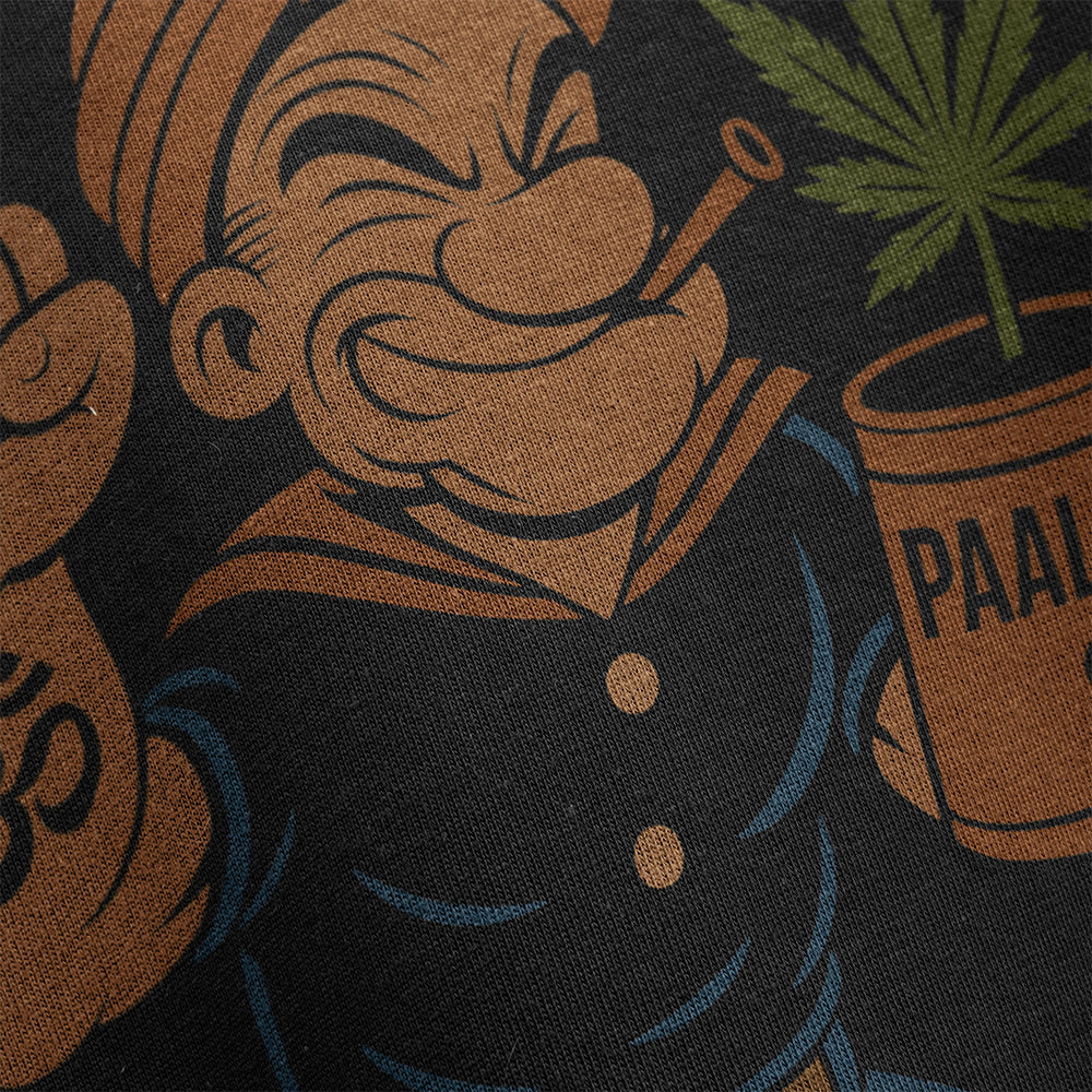 Popo The Organic Man Front Oversized T-Shirt