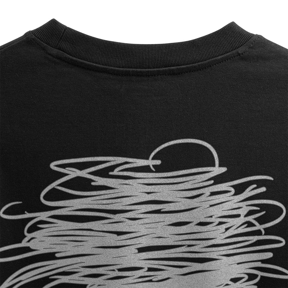 Prdgy DND Mode Back Oversized T-Shirt