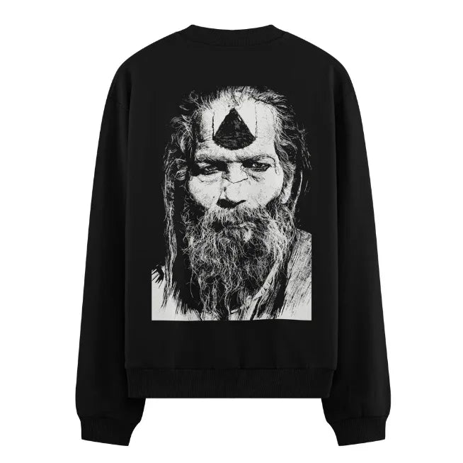 Sadhu artwork on PRDGY sweatshirt