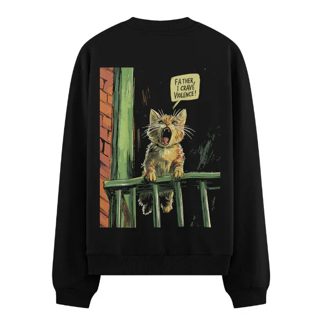 PRDGY BLOODLUST BABY Oversized Sweatshirt
