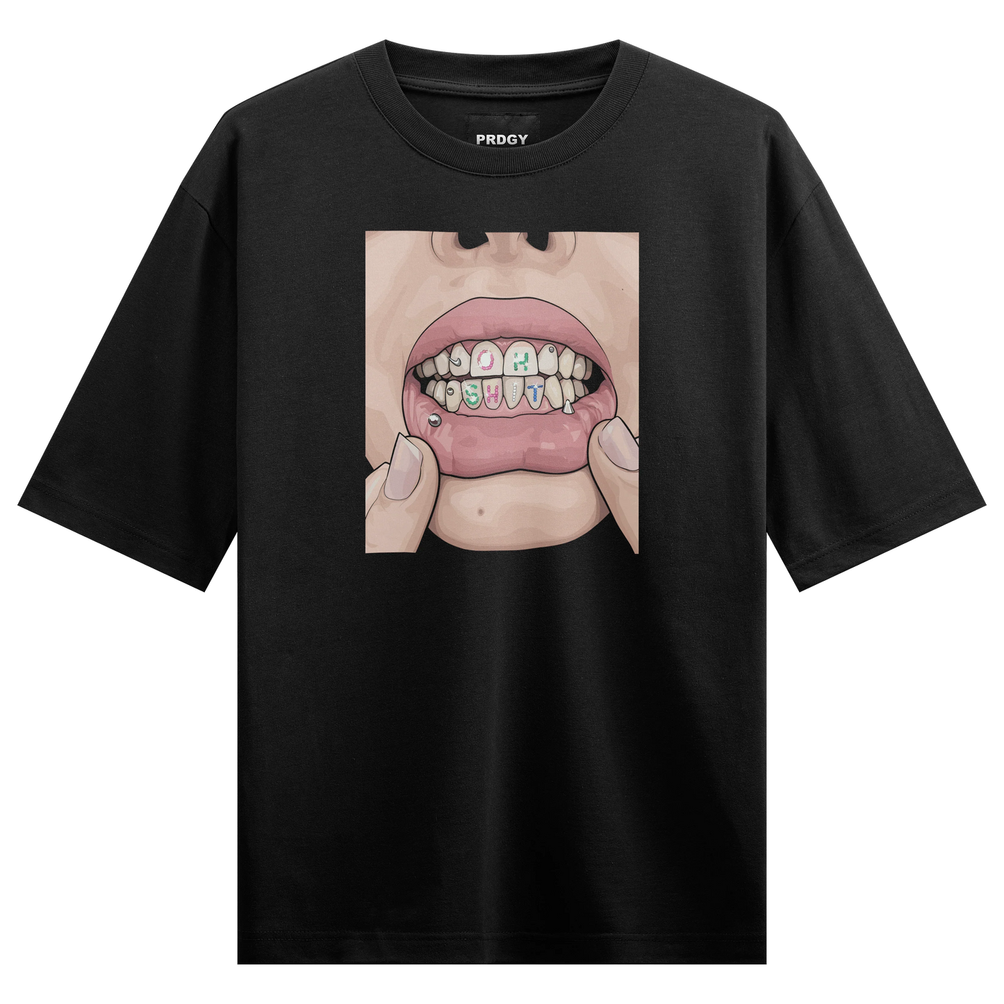 PRDGY Savage Grin Oversized T-Shirt