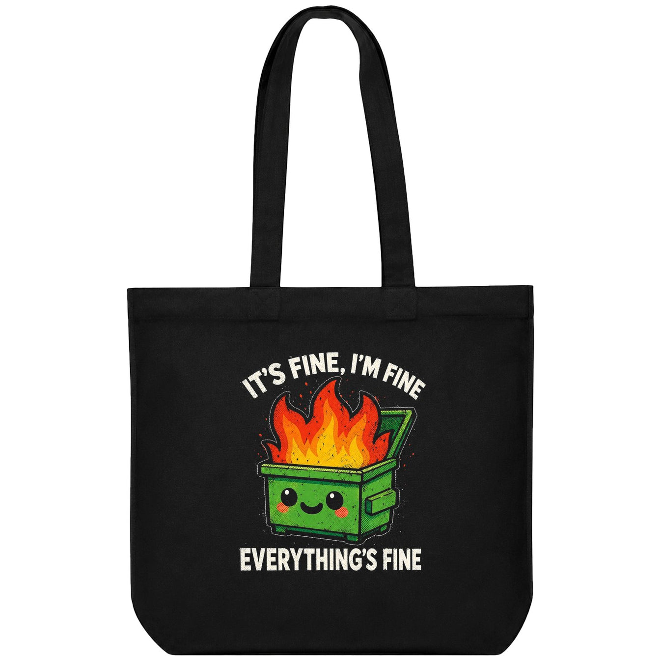 Dumpster Fire Oversized T-shirt