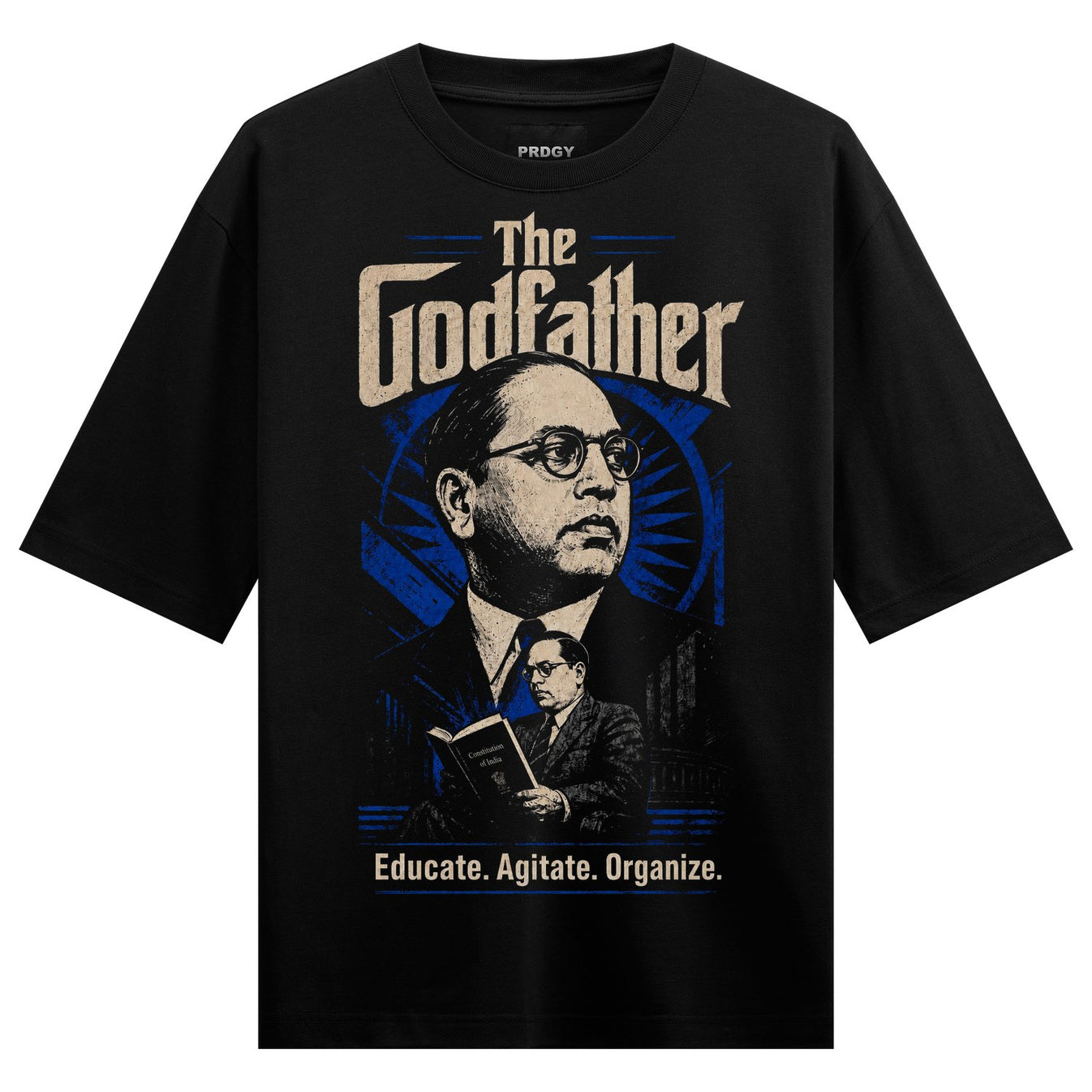 The Godfather T-Shirt by PRDGY — vibrant bold art design, streetwear design