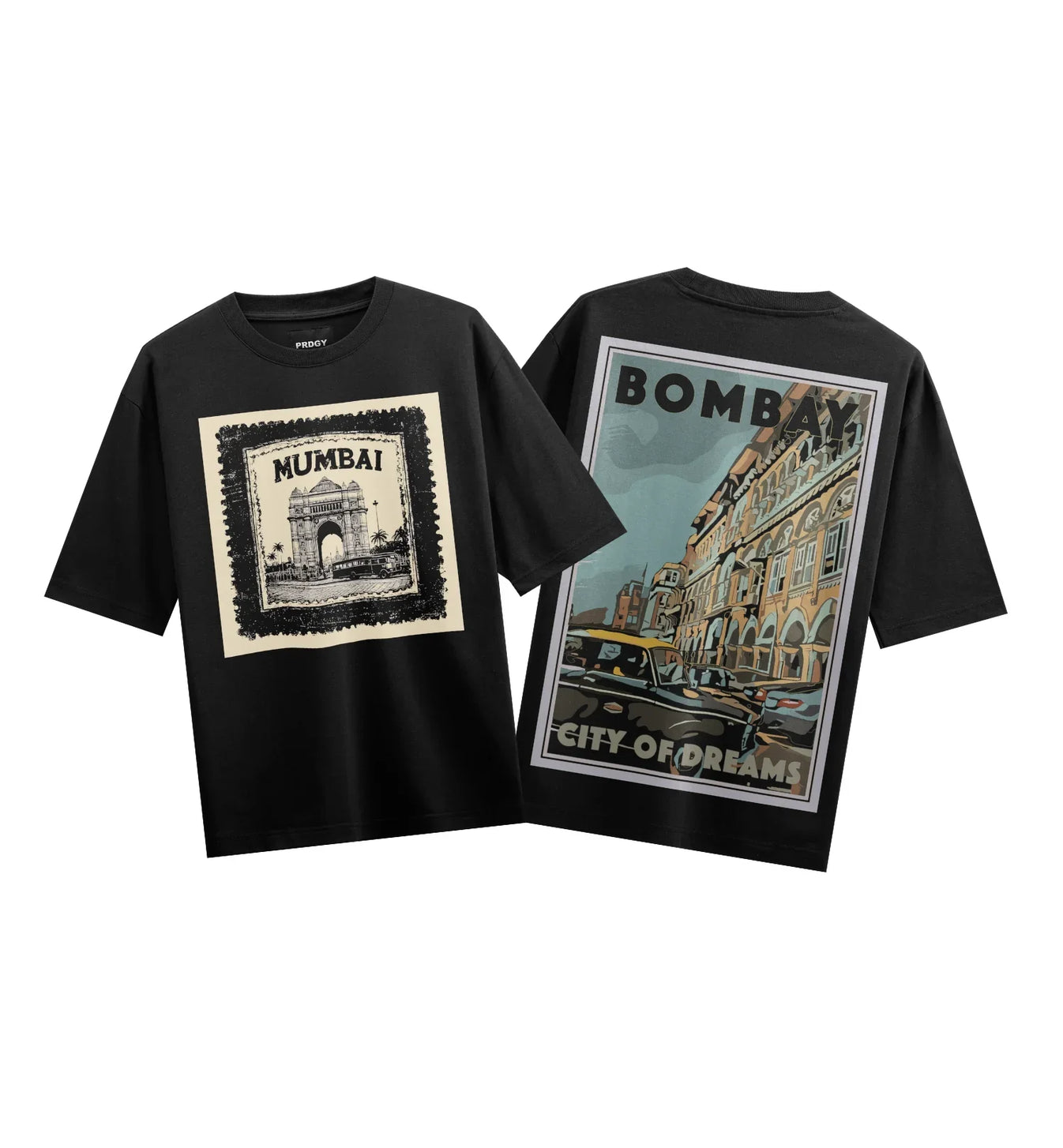 MUMBAI BOMBAY CITY OF DREAMS artwork on PRDGY cap