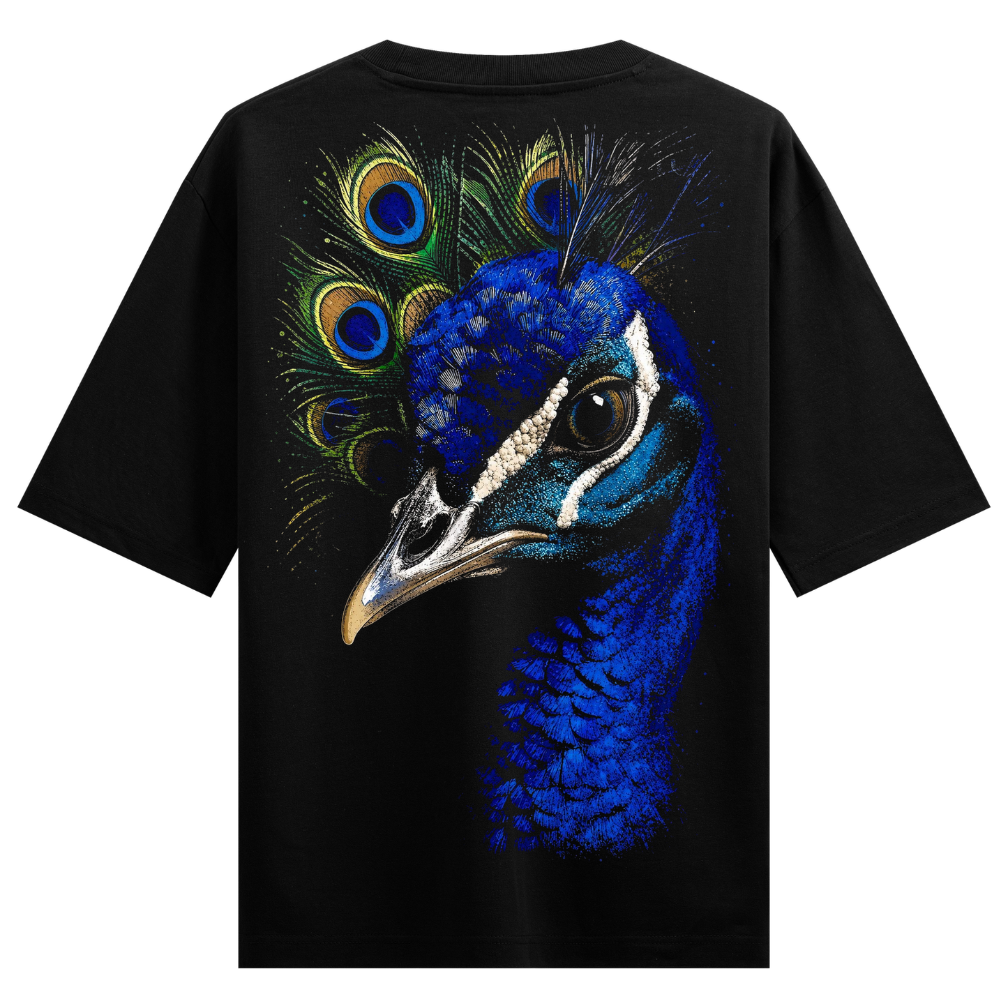 PRDGY Peacock Majesty Oversized T-shirt