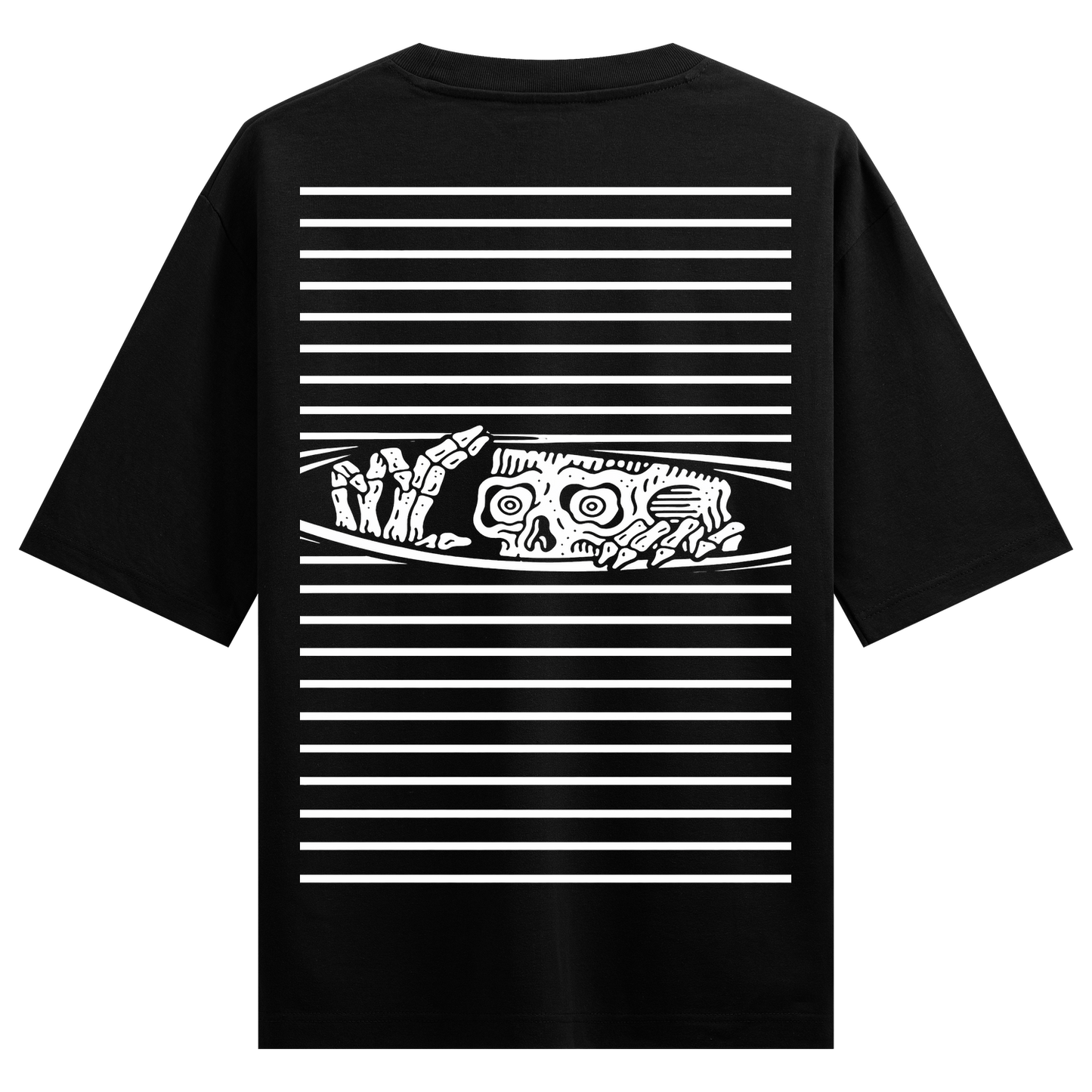 PRDGY Skeletal Vision Oversized T-shirt