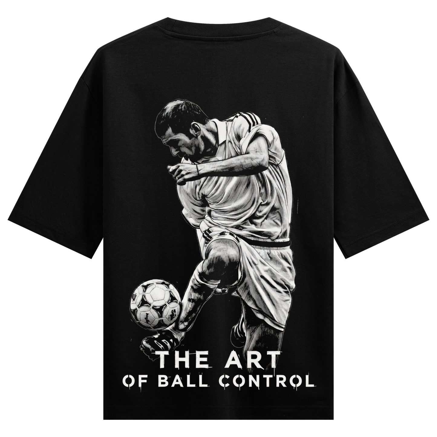 PRDGY Ball Control Art Oversized T-shirt