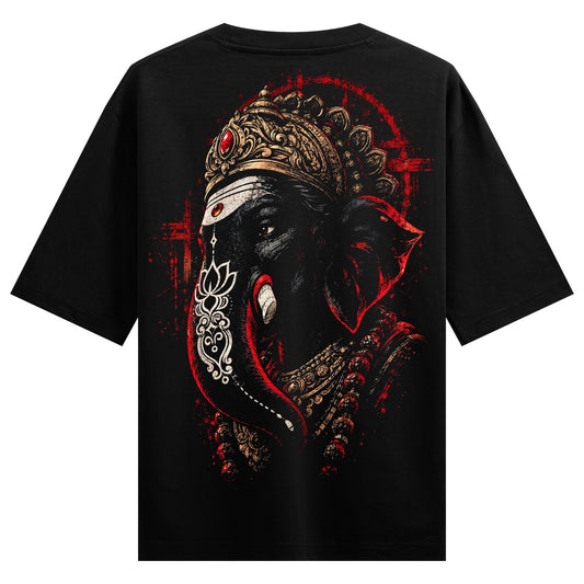 Ganesha Crown Oversized T-shirt