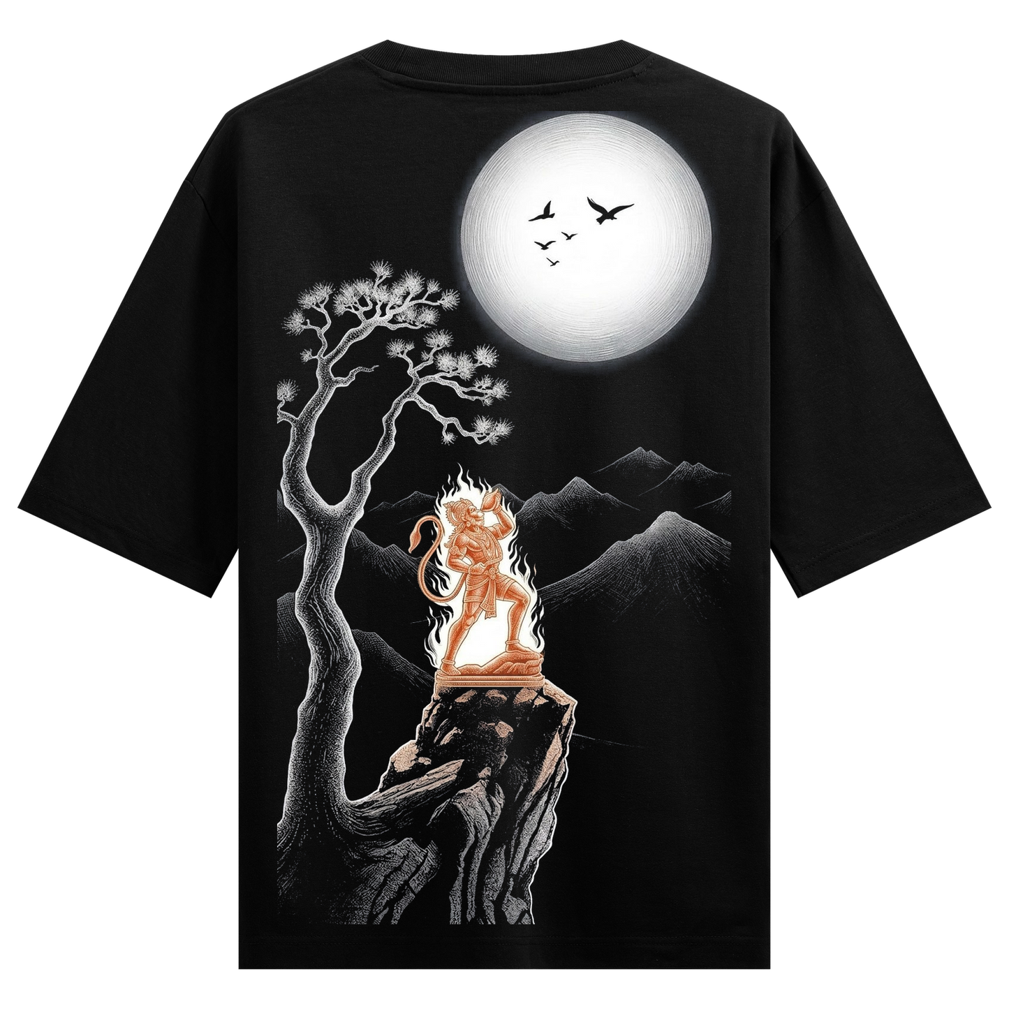 PRDGY Agni Bhakt Oversized T-Shirt