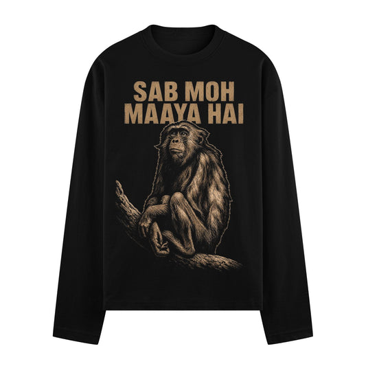 Spiritual Monkey Oversized T-shirt