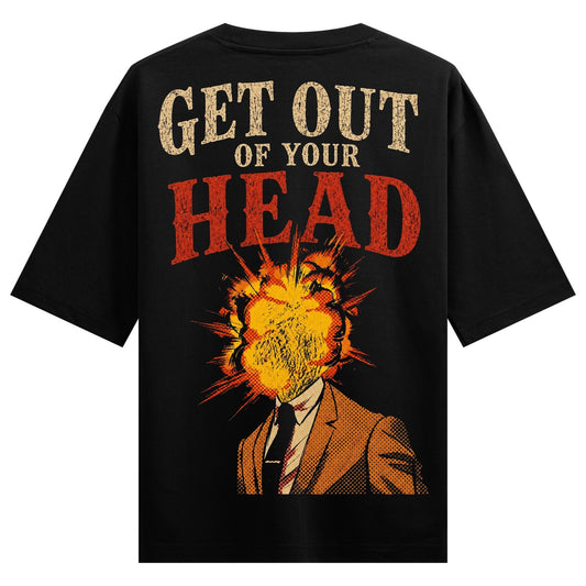 PRDGY Cognitive Collapse Oversized T-Shirt