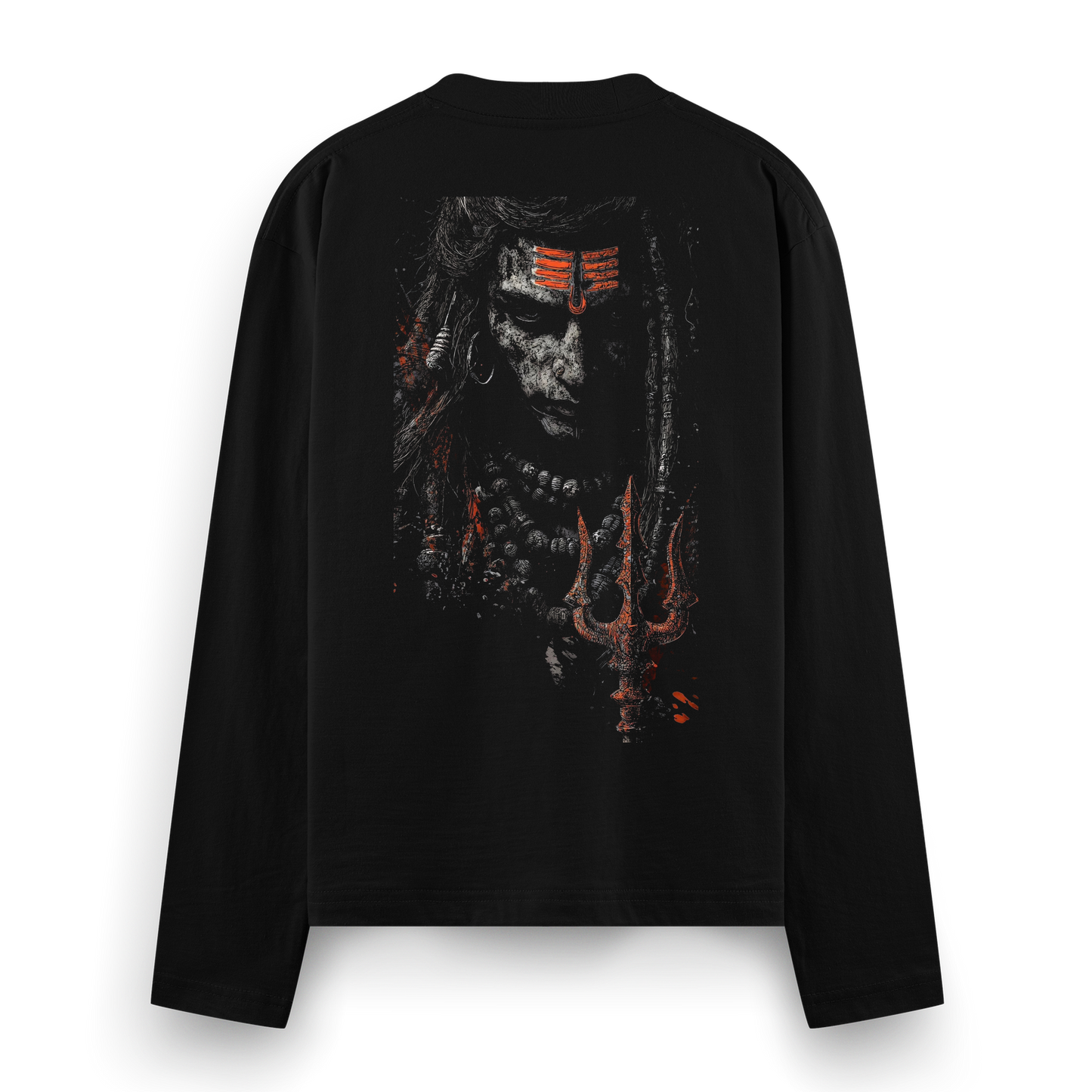 The Destroyer Full Sleeve T-Shirt by PRDGY — bold graphic art representing strength and resilience, streetwear design.
