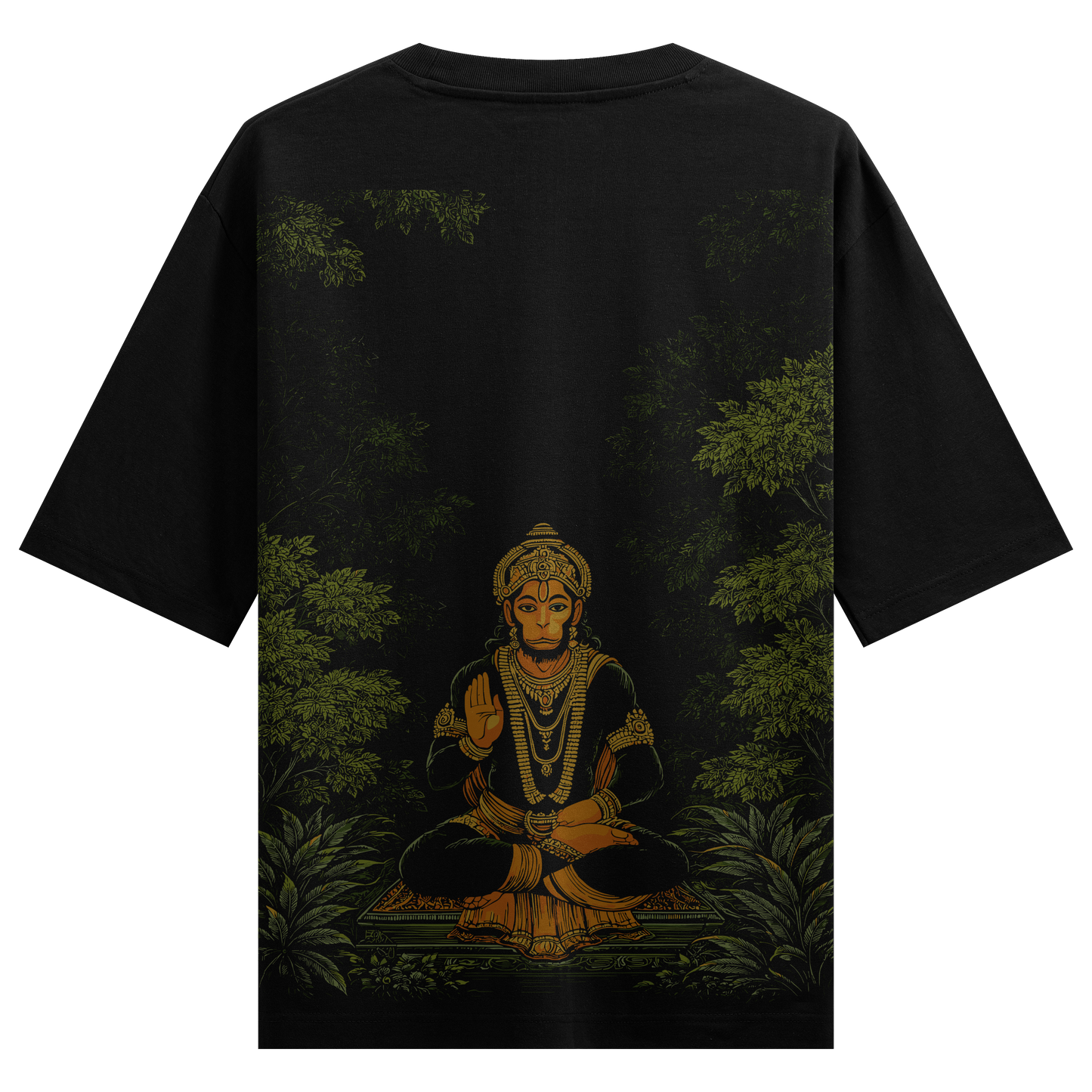 PRDGY Hanuman Meditation Oversized T-shirt