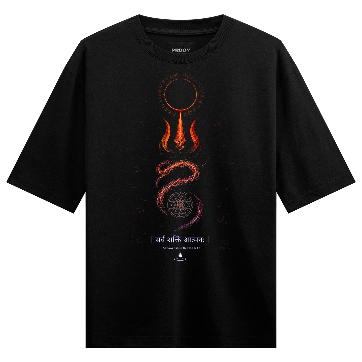 PRDGY The Third Flame Oversized T-shirt