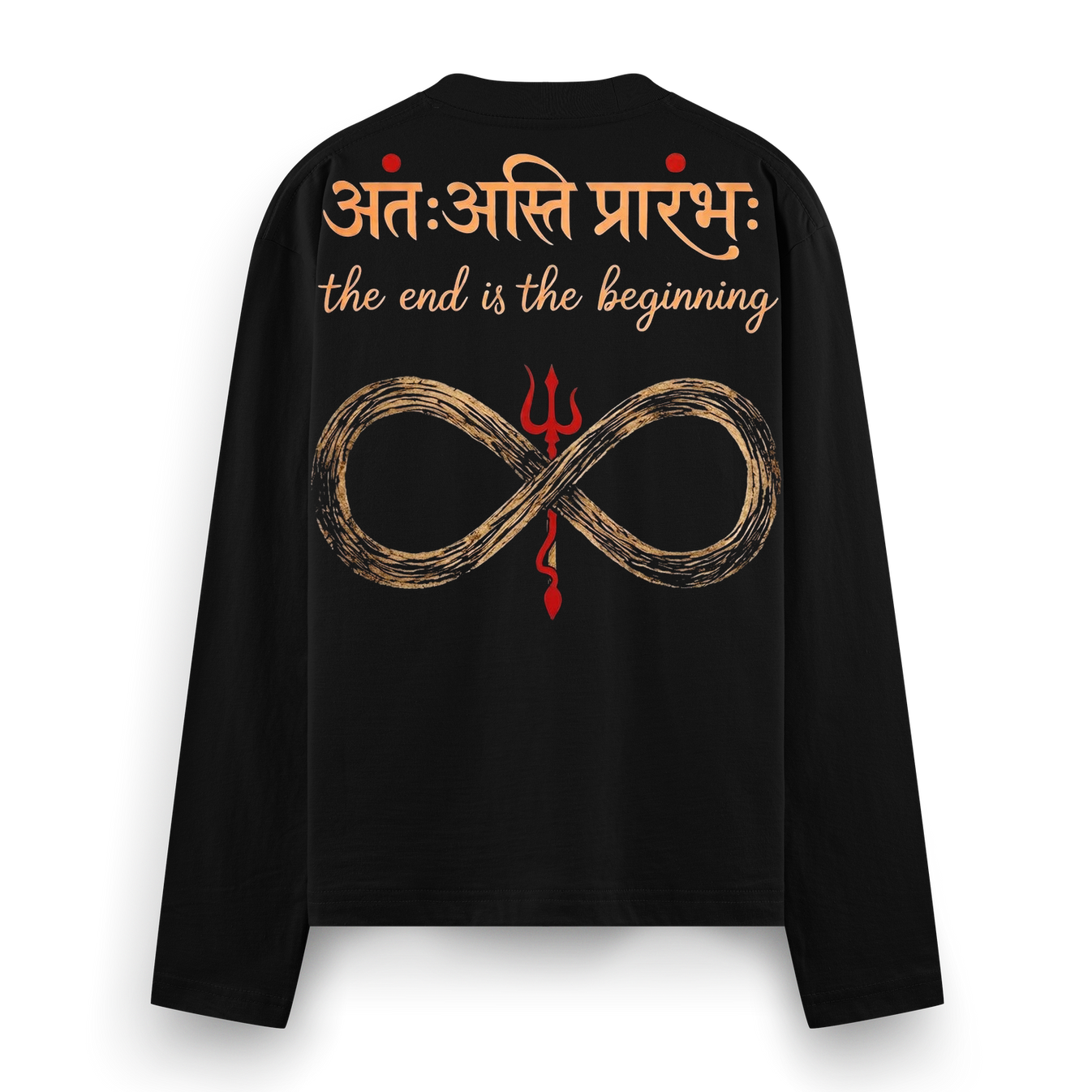 The Endless Beginning Full Sleeve T-Shirt by PRDGY — bold and original graphic design, streetwear design