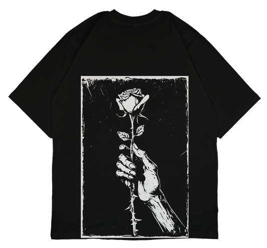 Accept My Rose Oversized T-Shirt