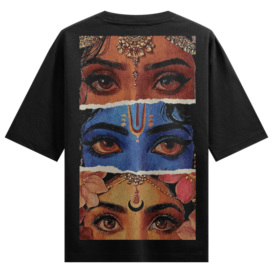 PPRDGY Vedic Eyes Oversized T-Shirt