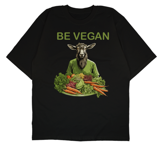Be Vegan Oversized T-Shirt