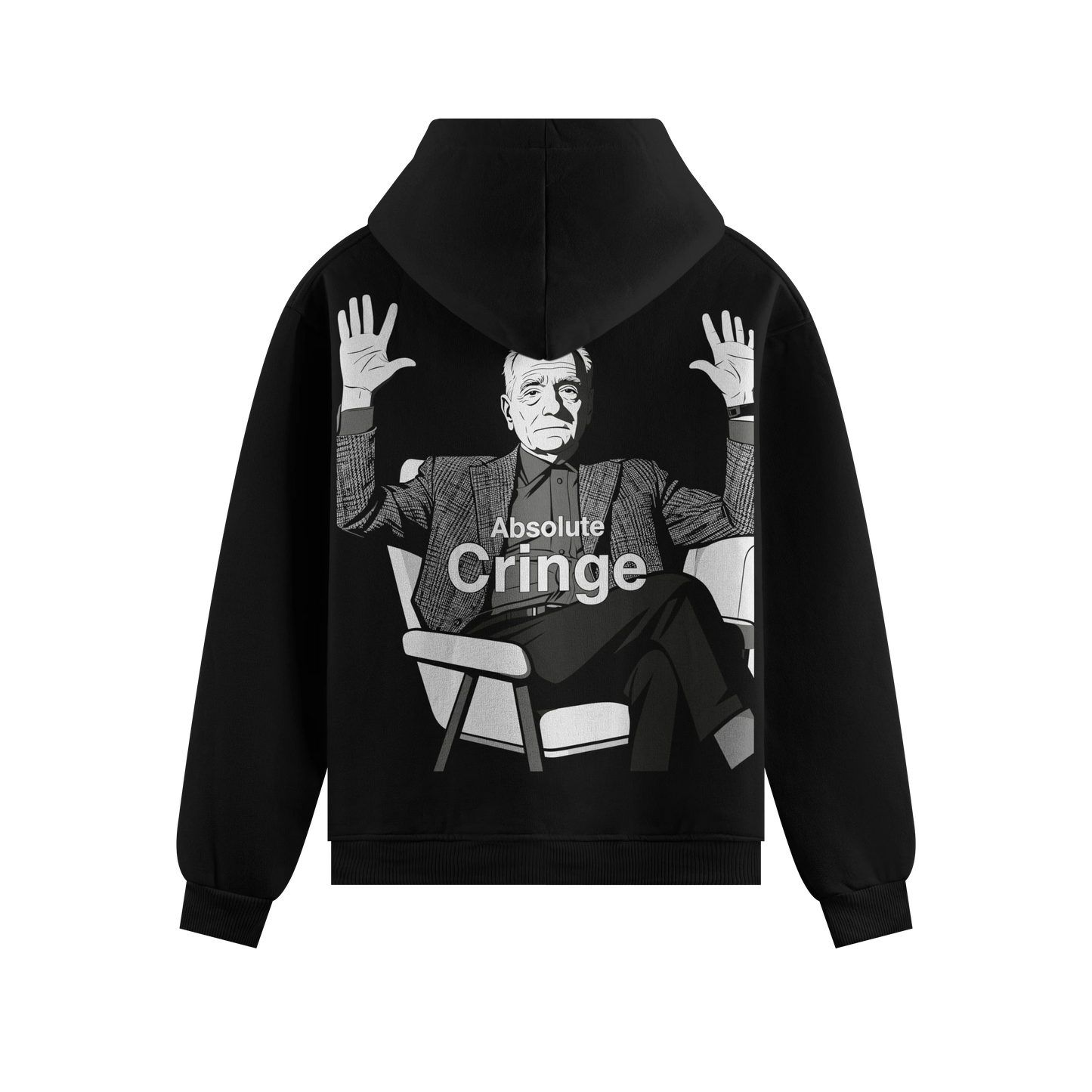 PRDGY Cringe Log Oversized Hoodie