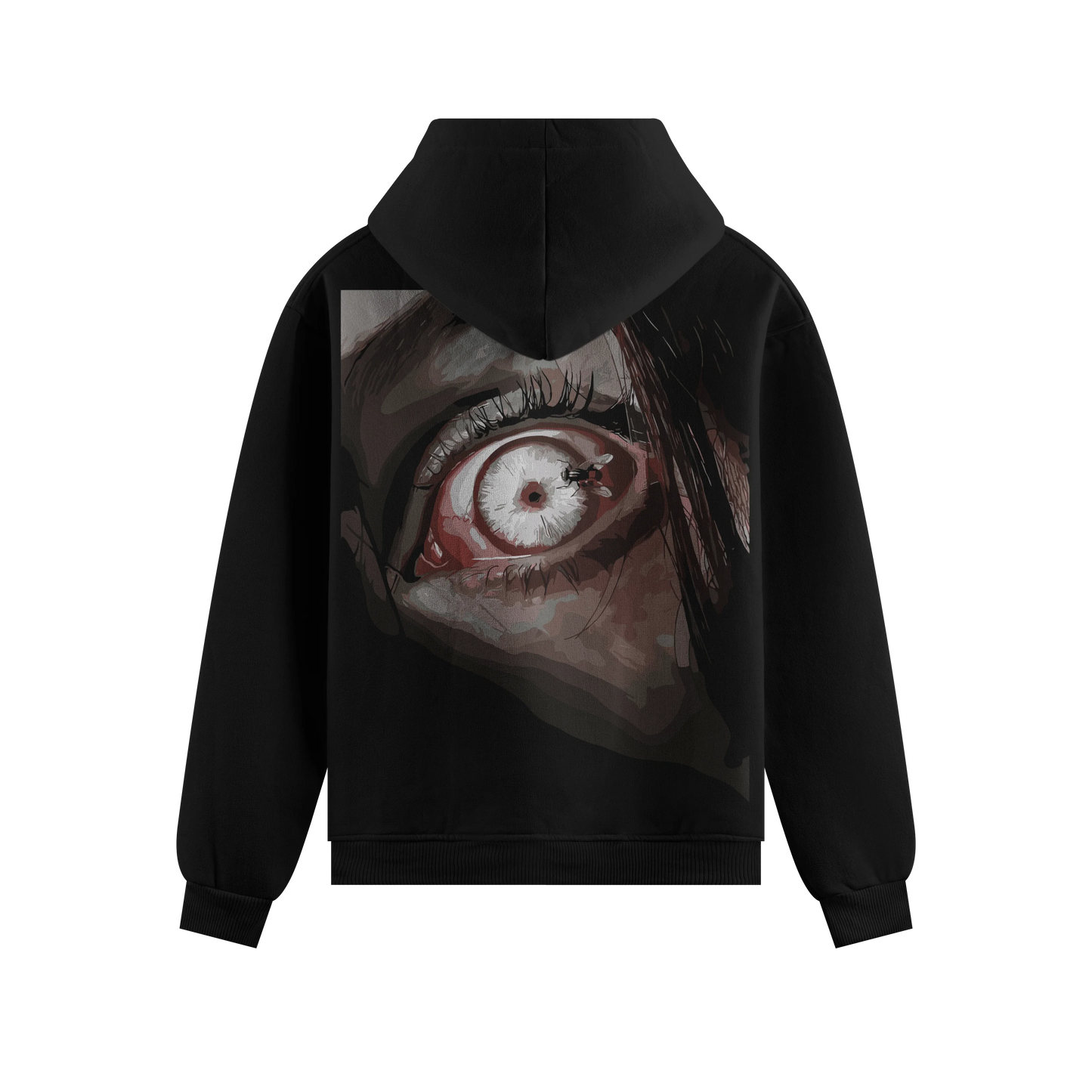 PRDGY The Cursed Eye Oversized Hoodie