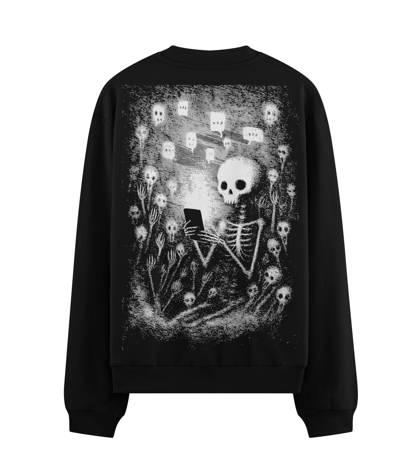 PRDGY Digital Shmashan Oversized Sweatshirt