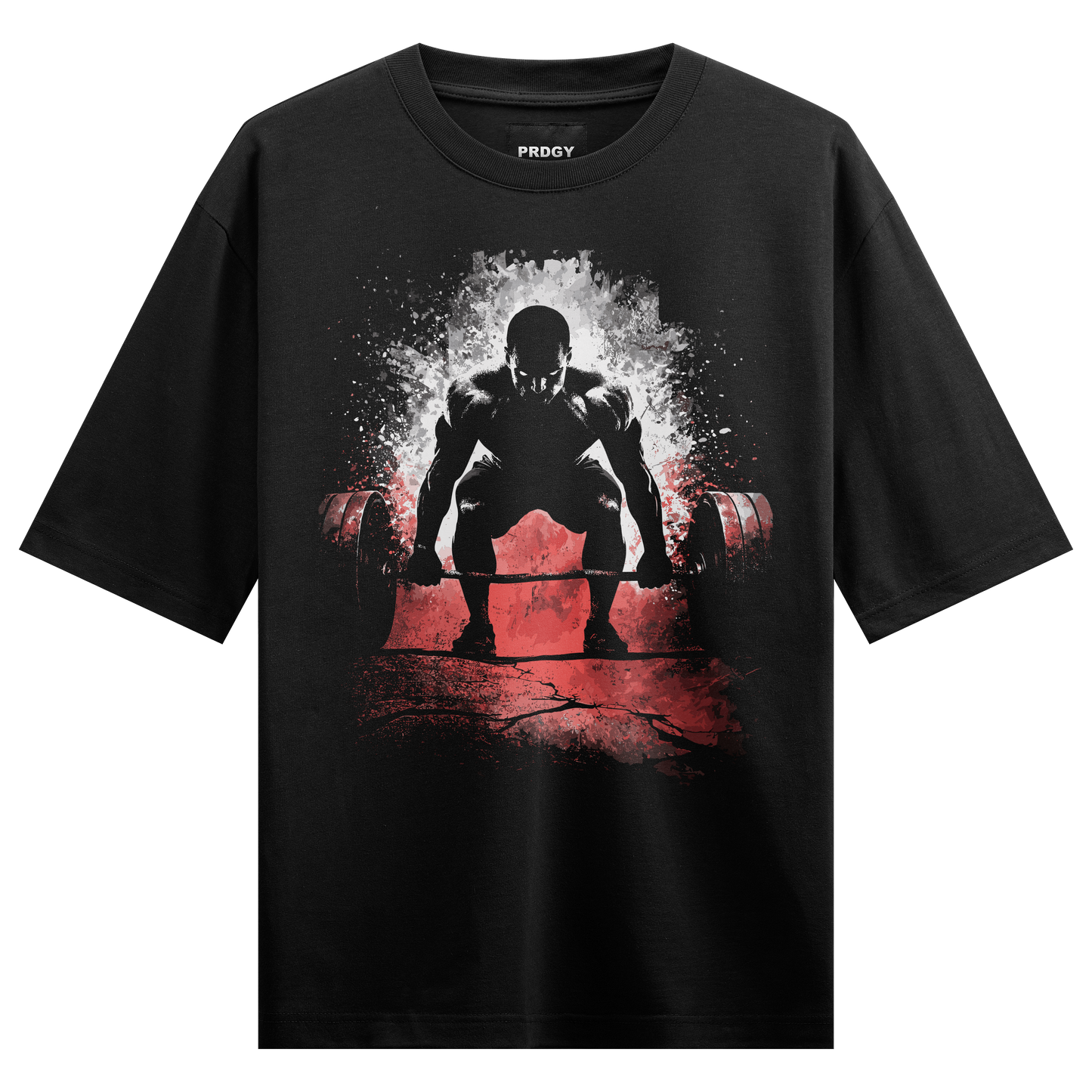 PRDGY Deadlift Power Oversized T-shirt