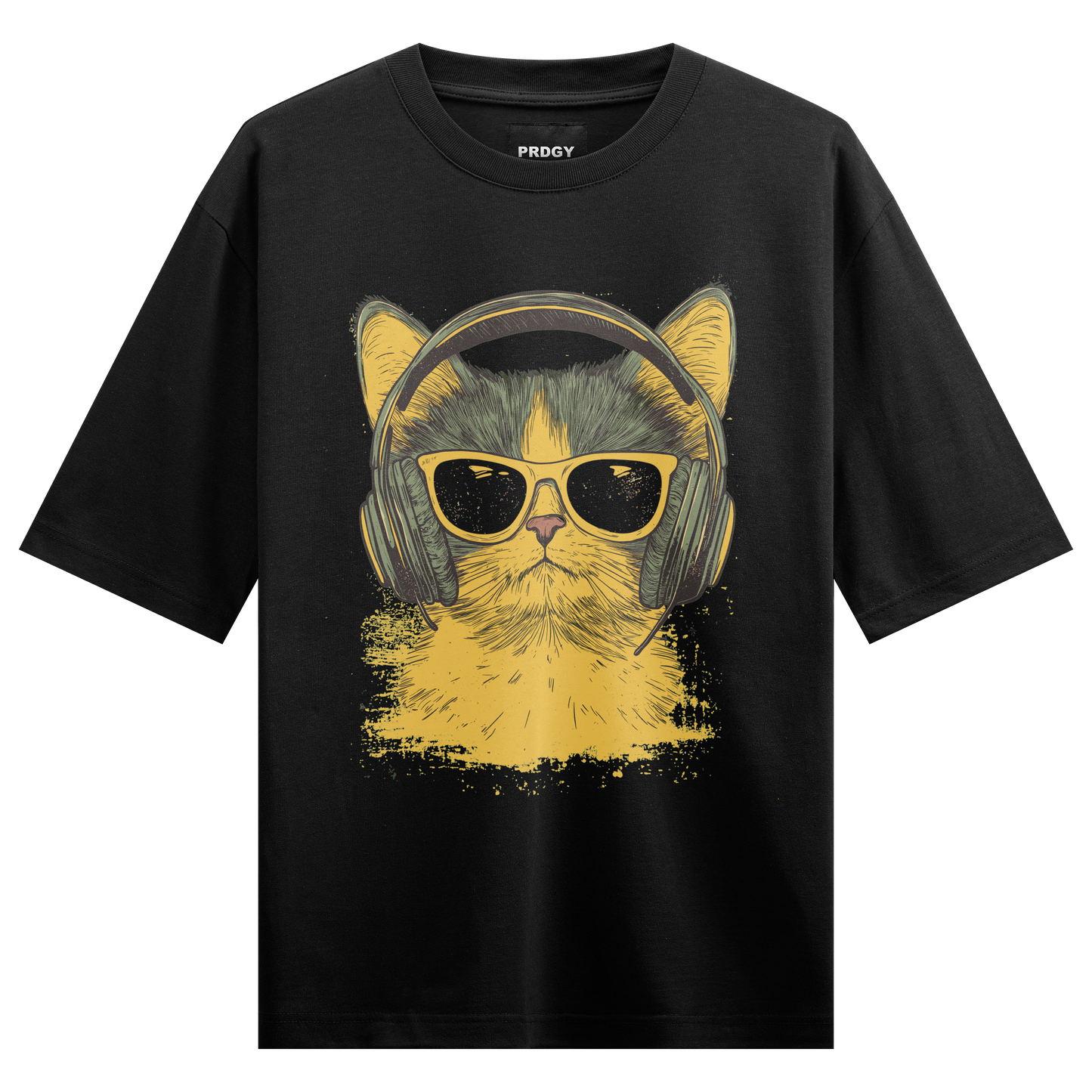 PRDGY AUX GOD Front Oversized T-Shirt