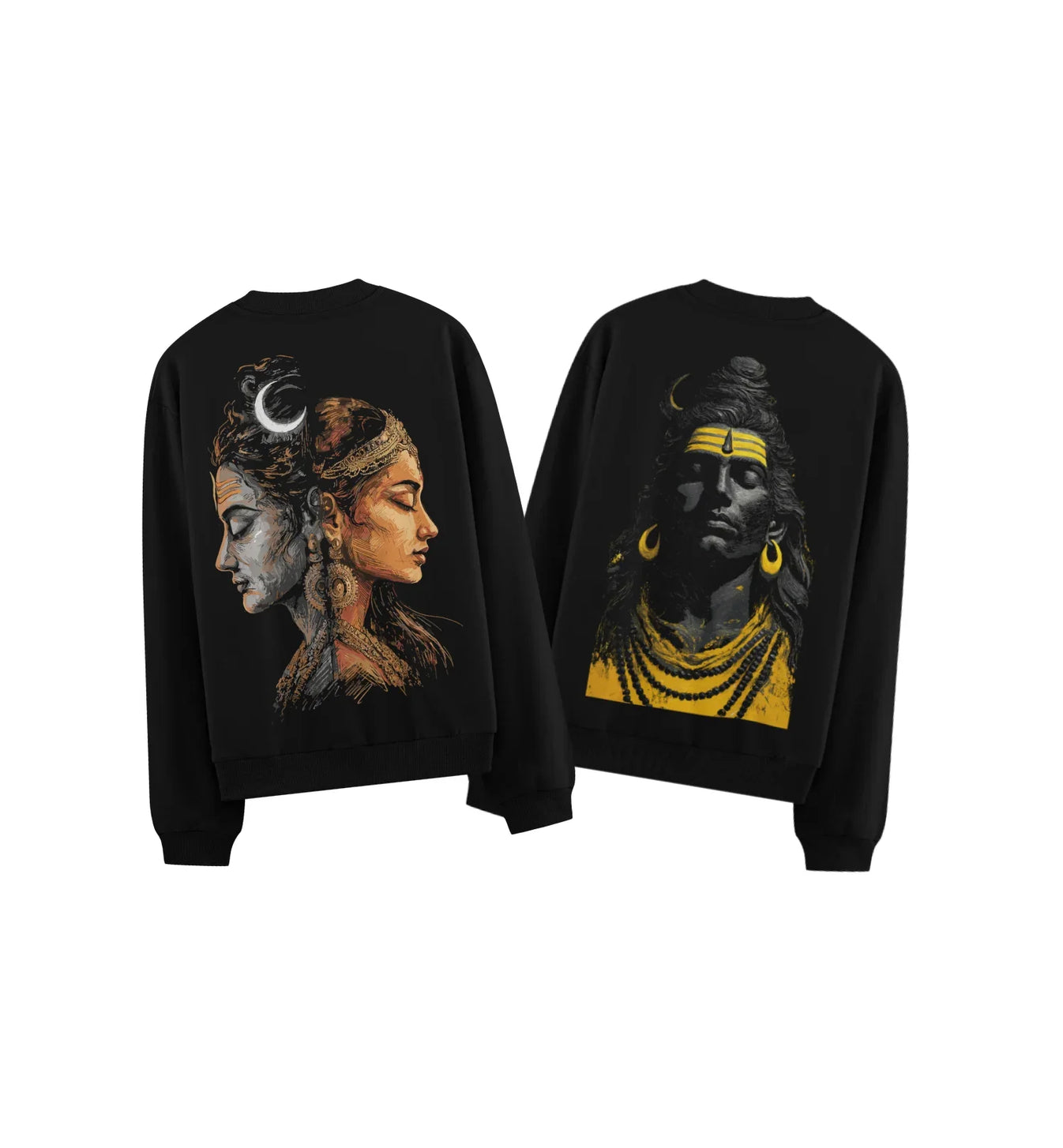 Shiva artwork on PRDGY sweatshirt