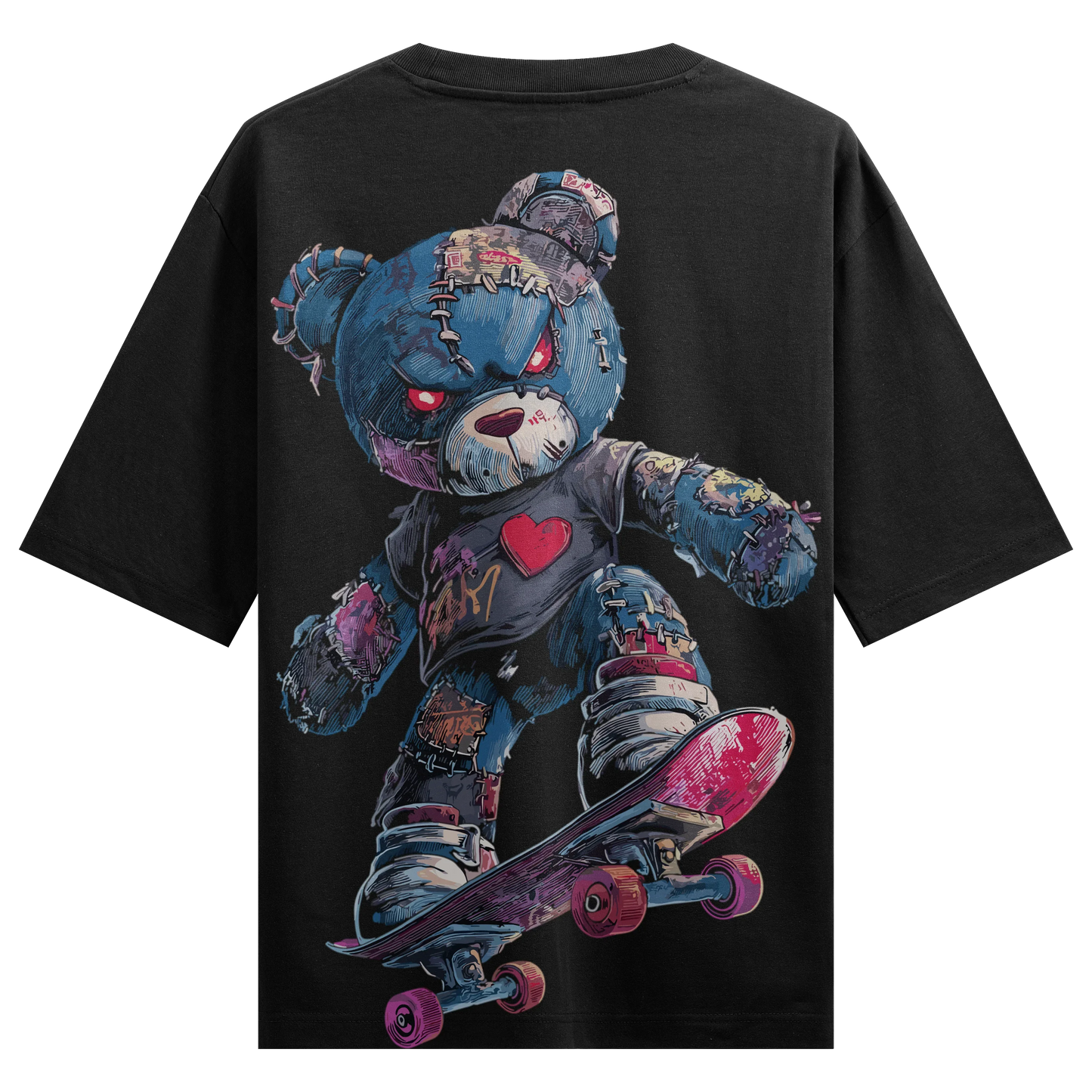 PRDGY Cursed Plush Oversized T-Shirt
