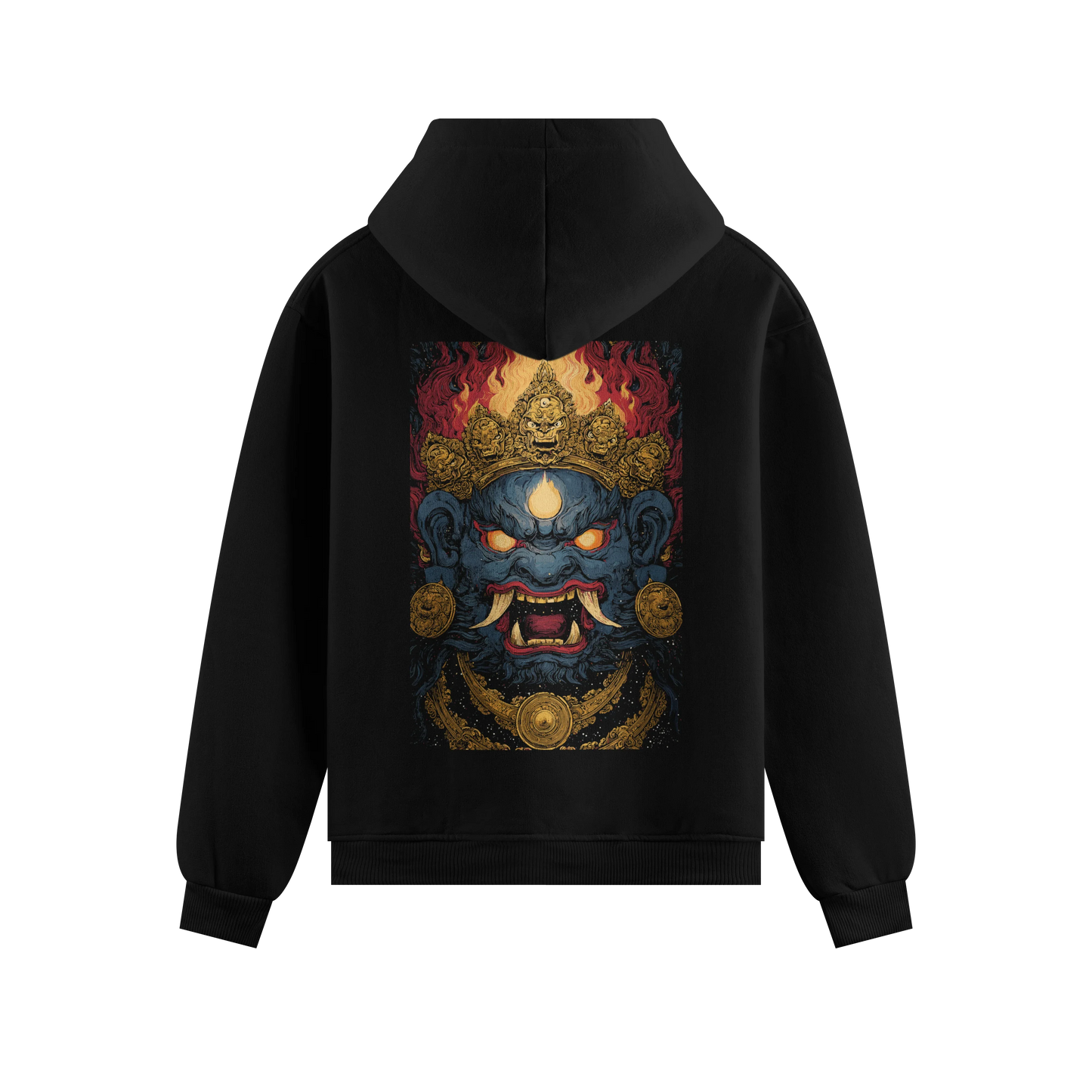 PRDGY Fiery Gaze Oversized Hoodie