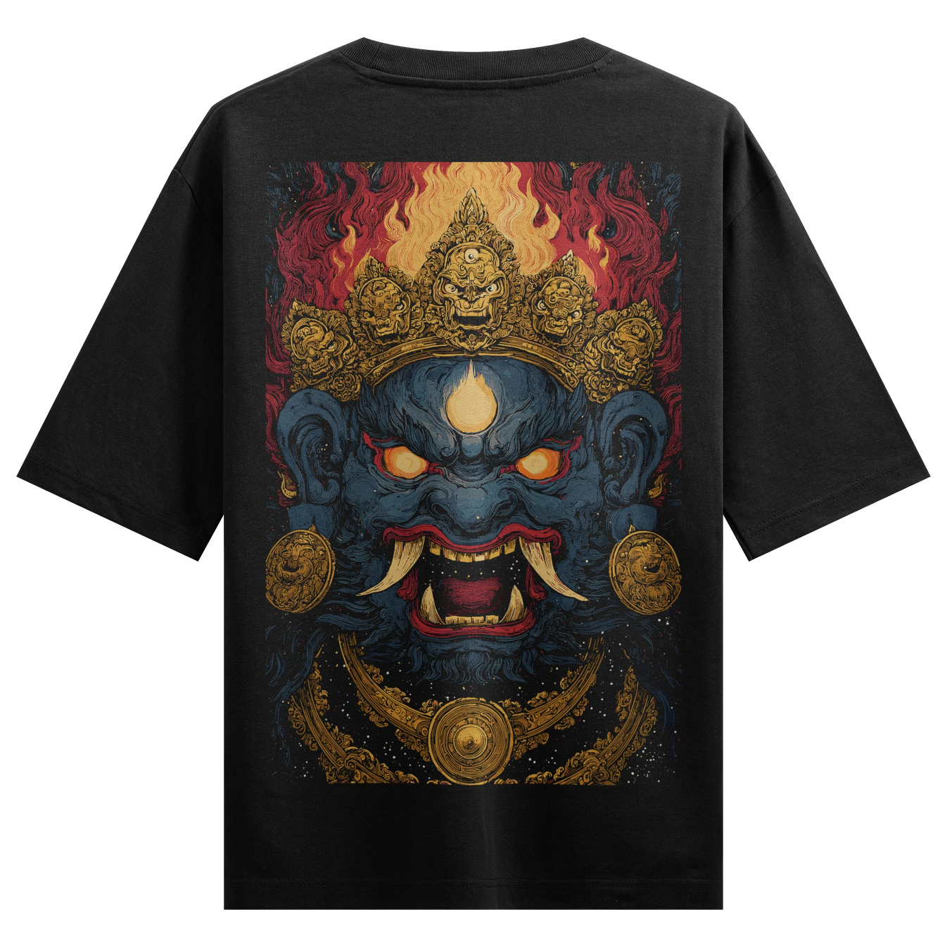 Kali artwork on PRDGY oversized t-shirt