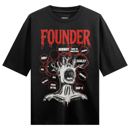 PRDGY Bijness Vijness Oversized T-Shirt