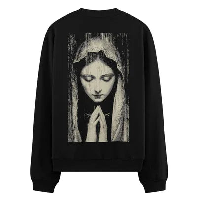 PRDGY God Bless Daughter Oversized Sweatshirt