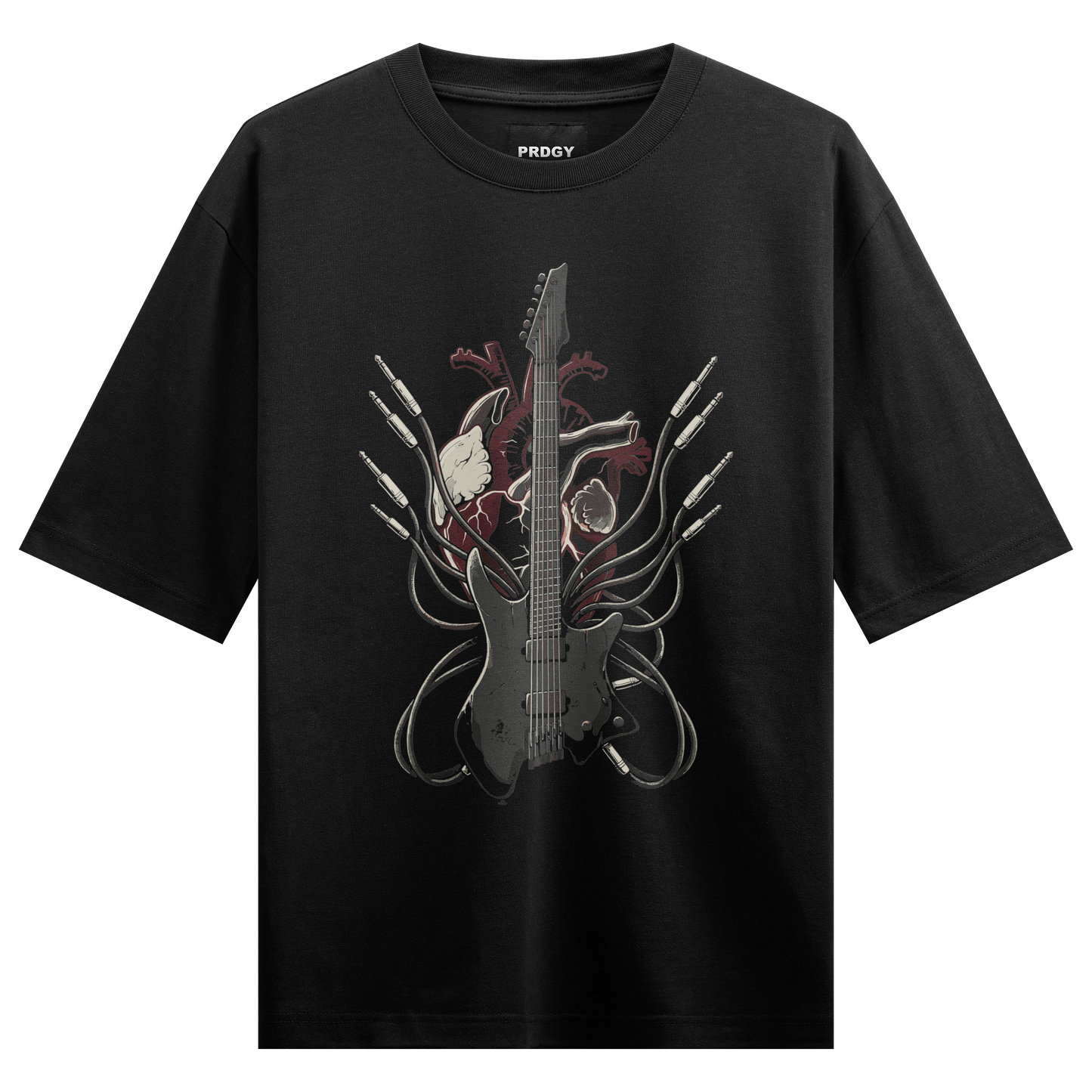 PRDGY Heart Strings Oversized T-Shirt