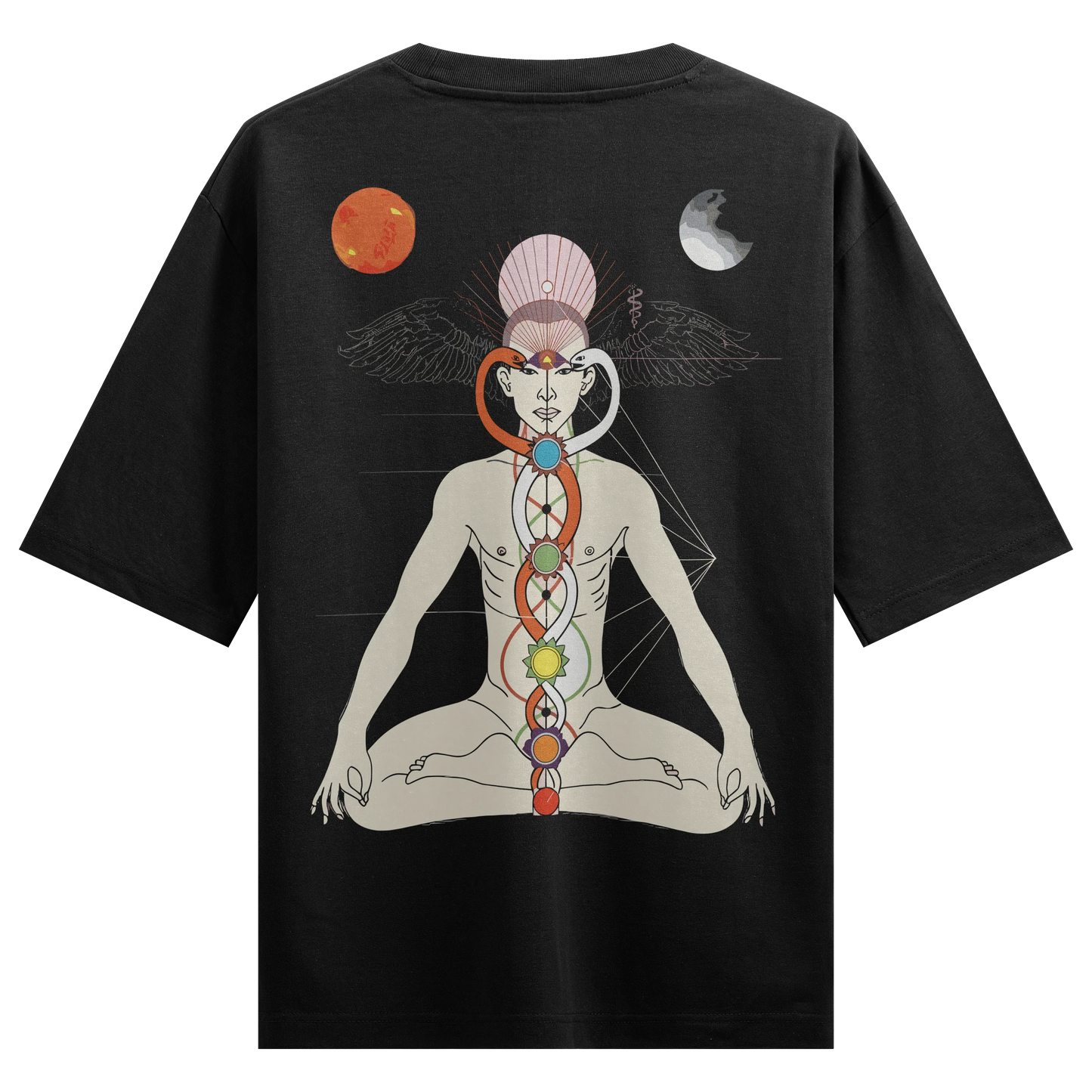 PRDGY Kundalini Oversized T-Shirt