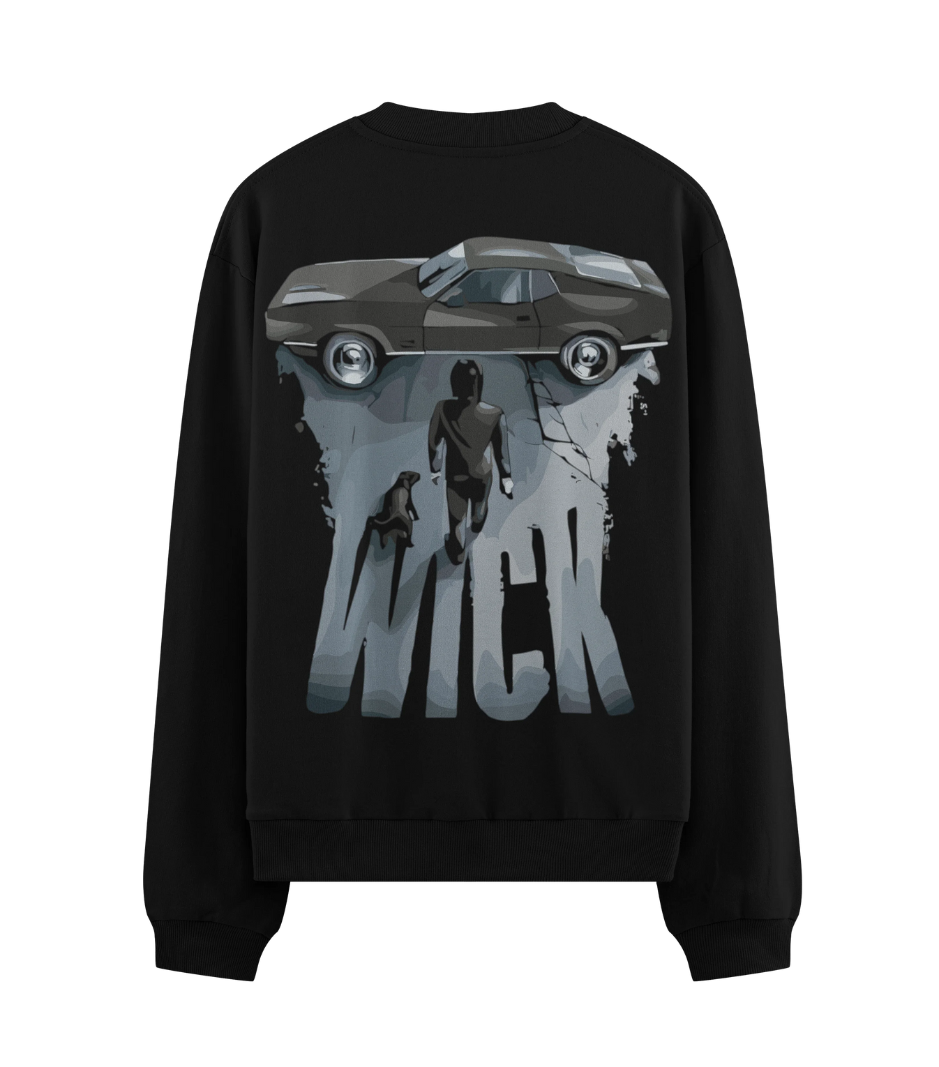 John Wick artwork on PRDGY sweatshirt