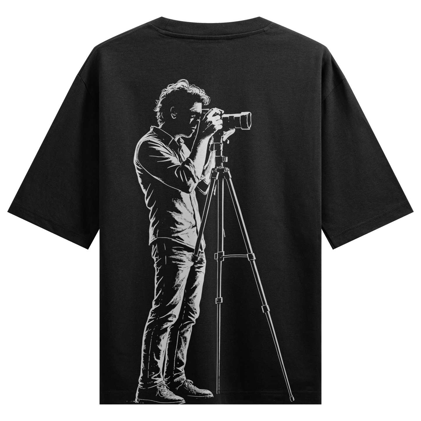 PRDGY Manual Mode Mein Zindagi Oversized T-shirt