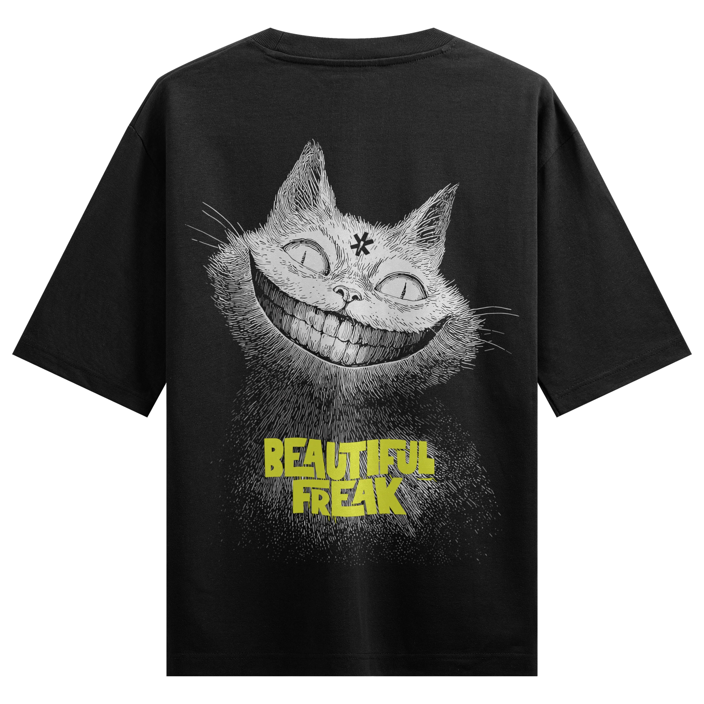 PRDGY Mischief Kitty Oversized T-Shirt