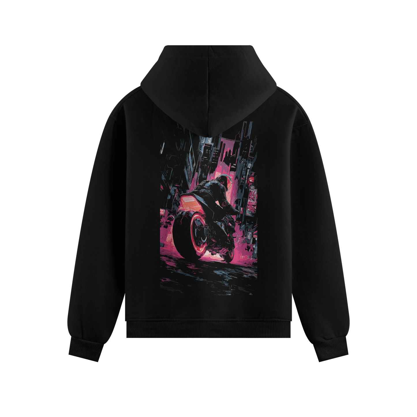 PRDGY Nightfall Moto Oversized Hoodie