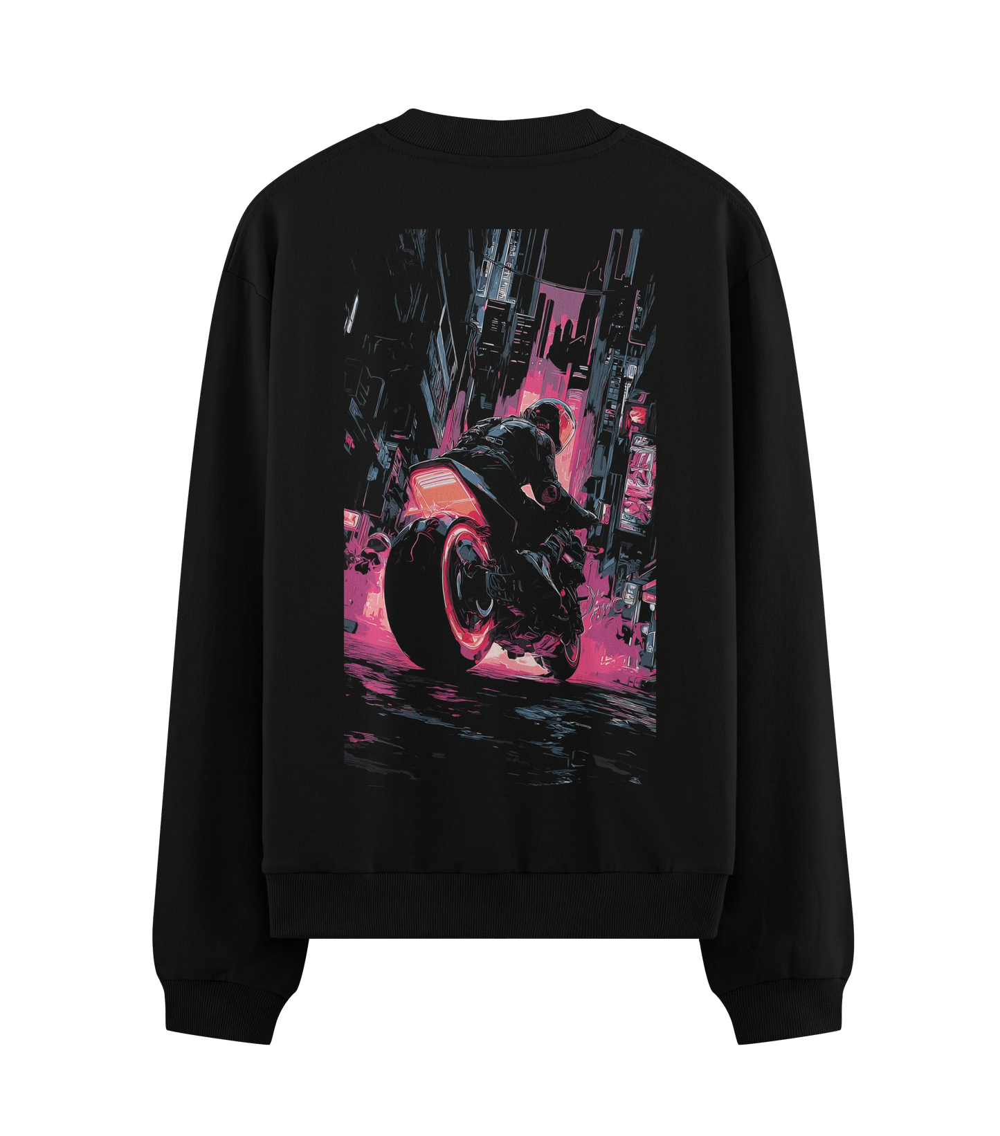 PRDGY Nightfall Moto Oversized Sweatshirt