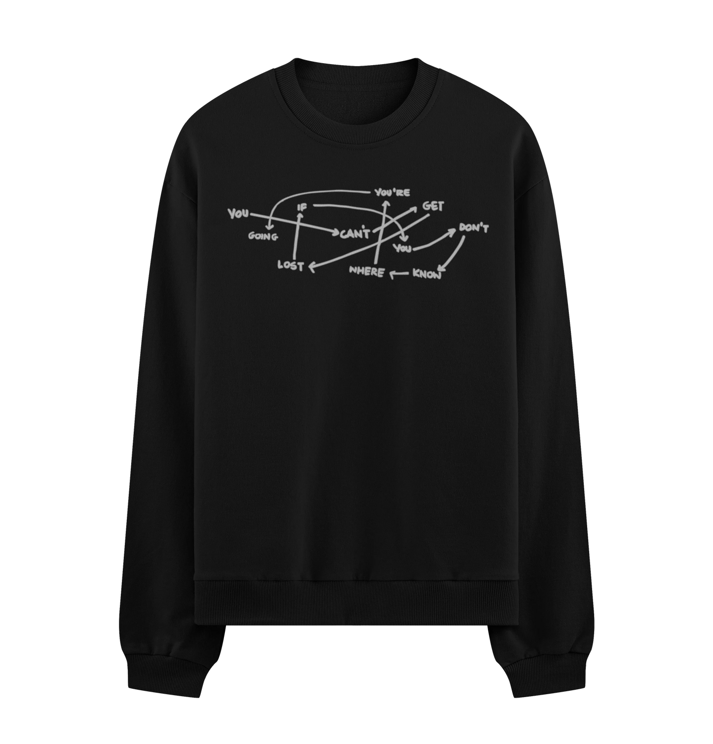 PRDGY No Clear Path Oversized Sweatshirt