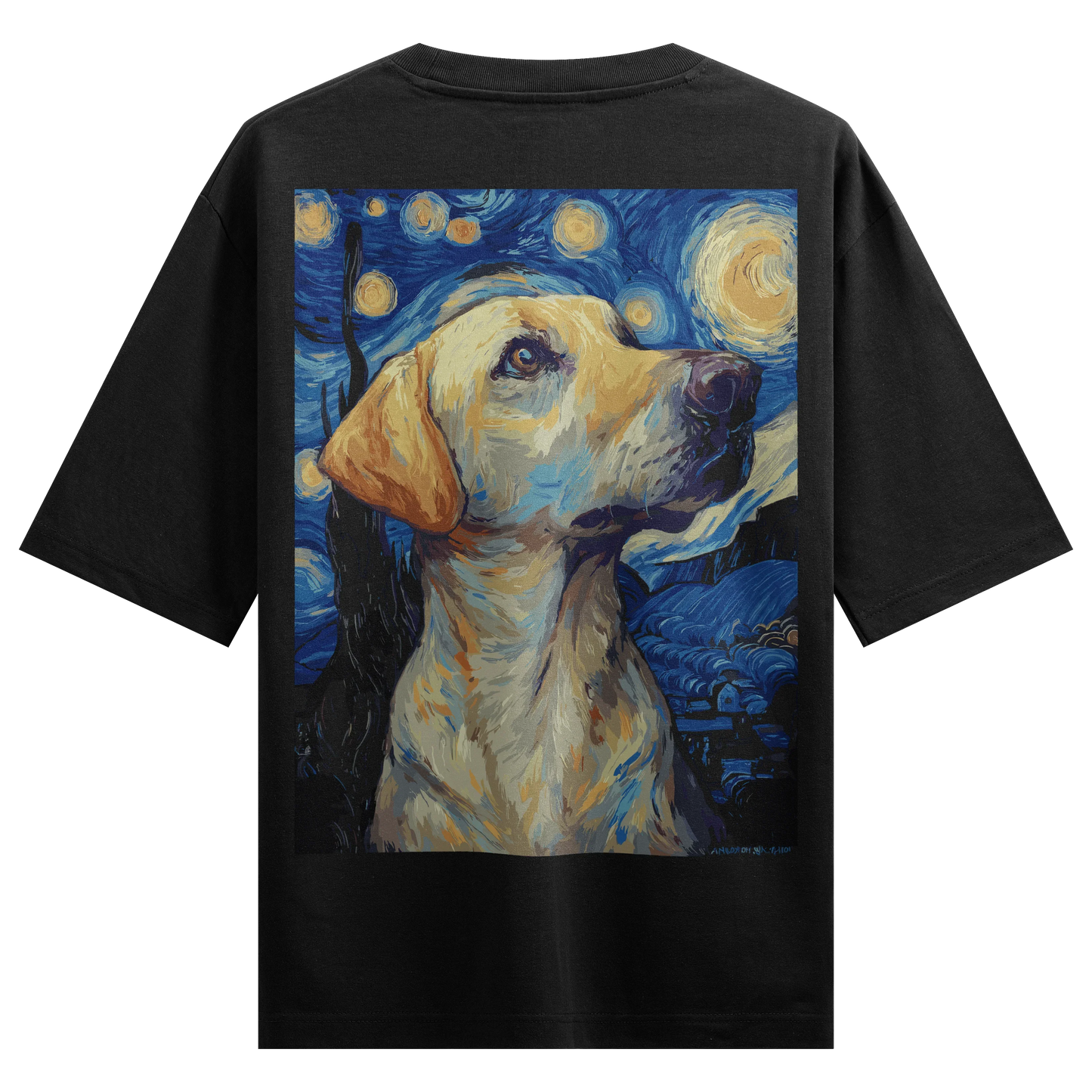 PRDGY Painted Pooch Oversized T-Shirt