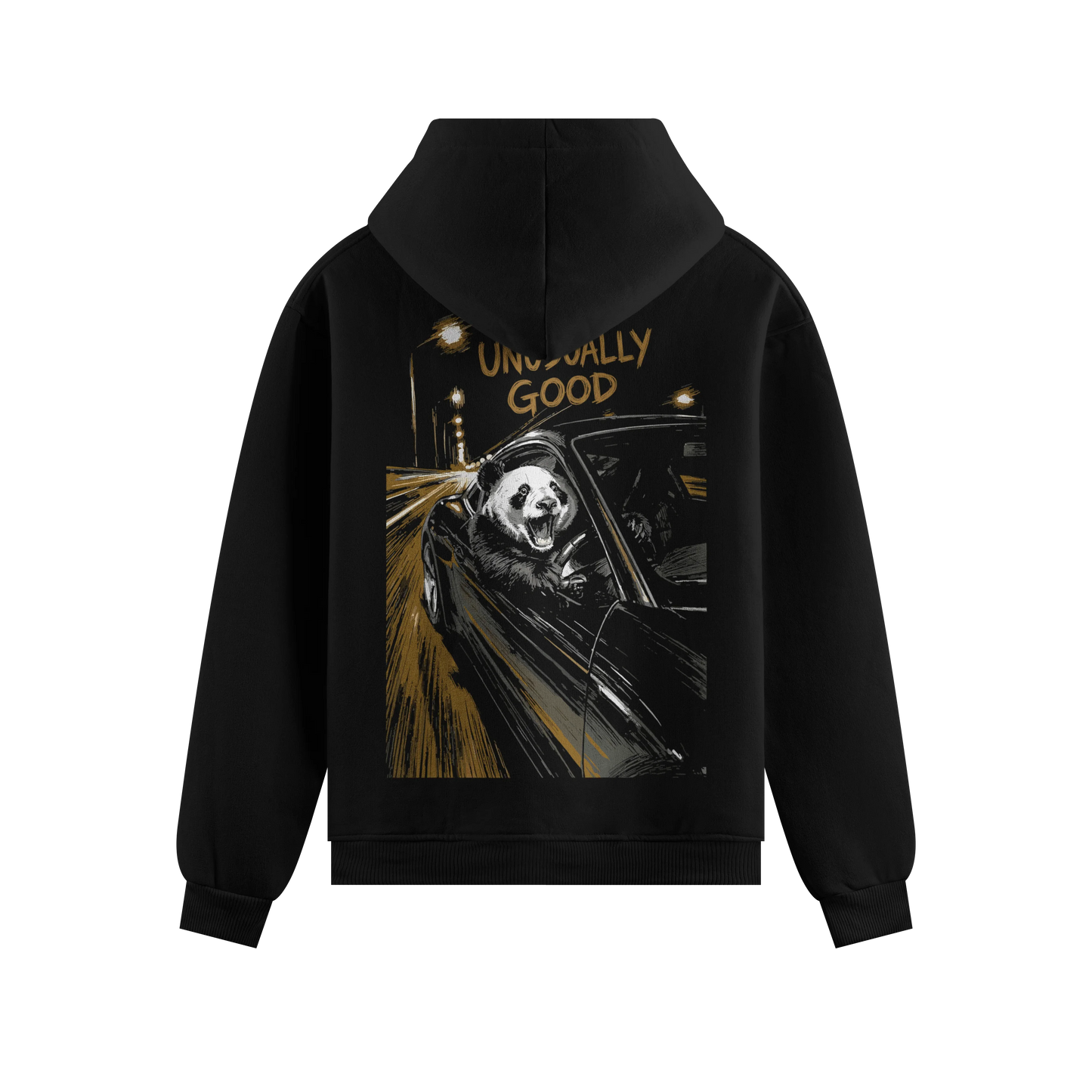 PRDGY Panda Driver Oversized Hoodie