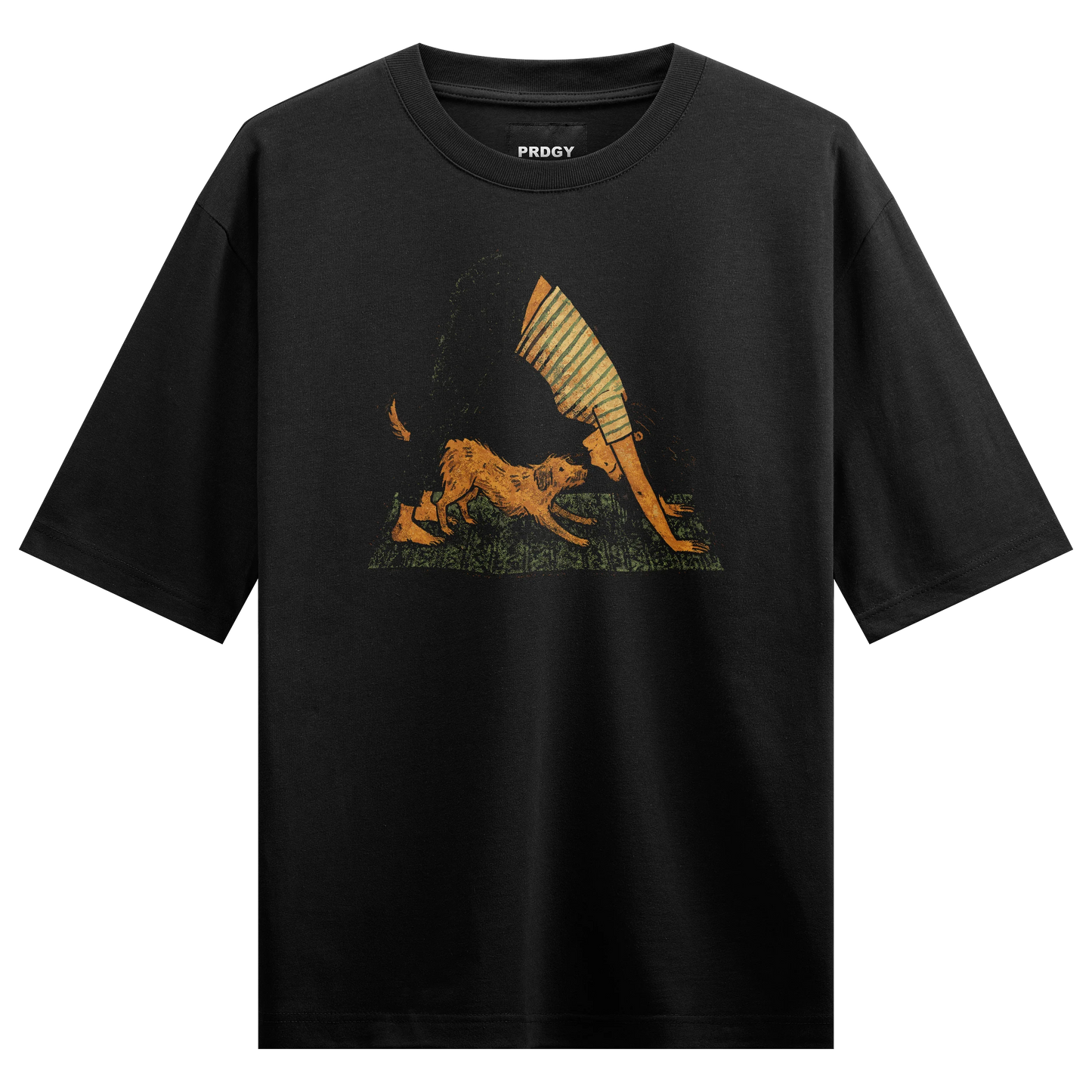 PRDGY Parvatasana Oversized T-Shirt