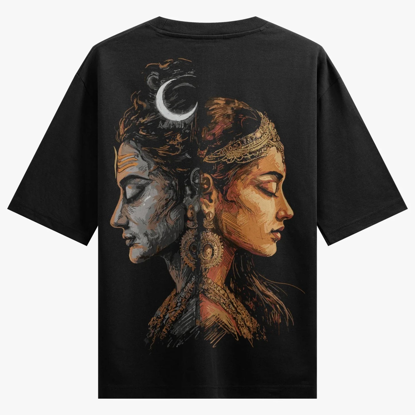 PRDGY Purusha Prakriti Oversized T-Shirt