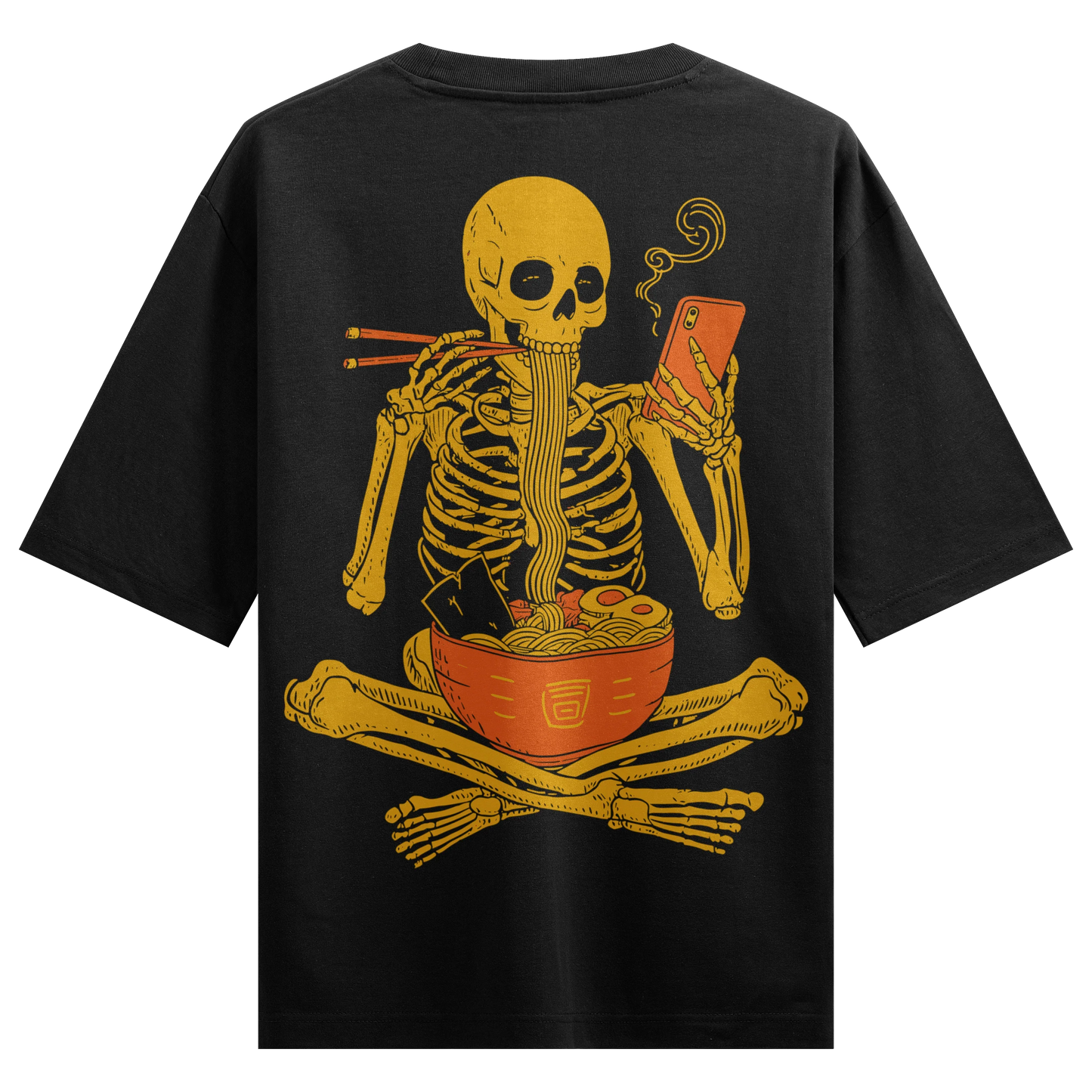 PRDGY Ramen to the Grave Oversized T-Shirt