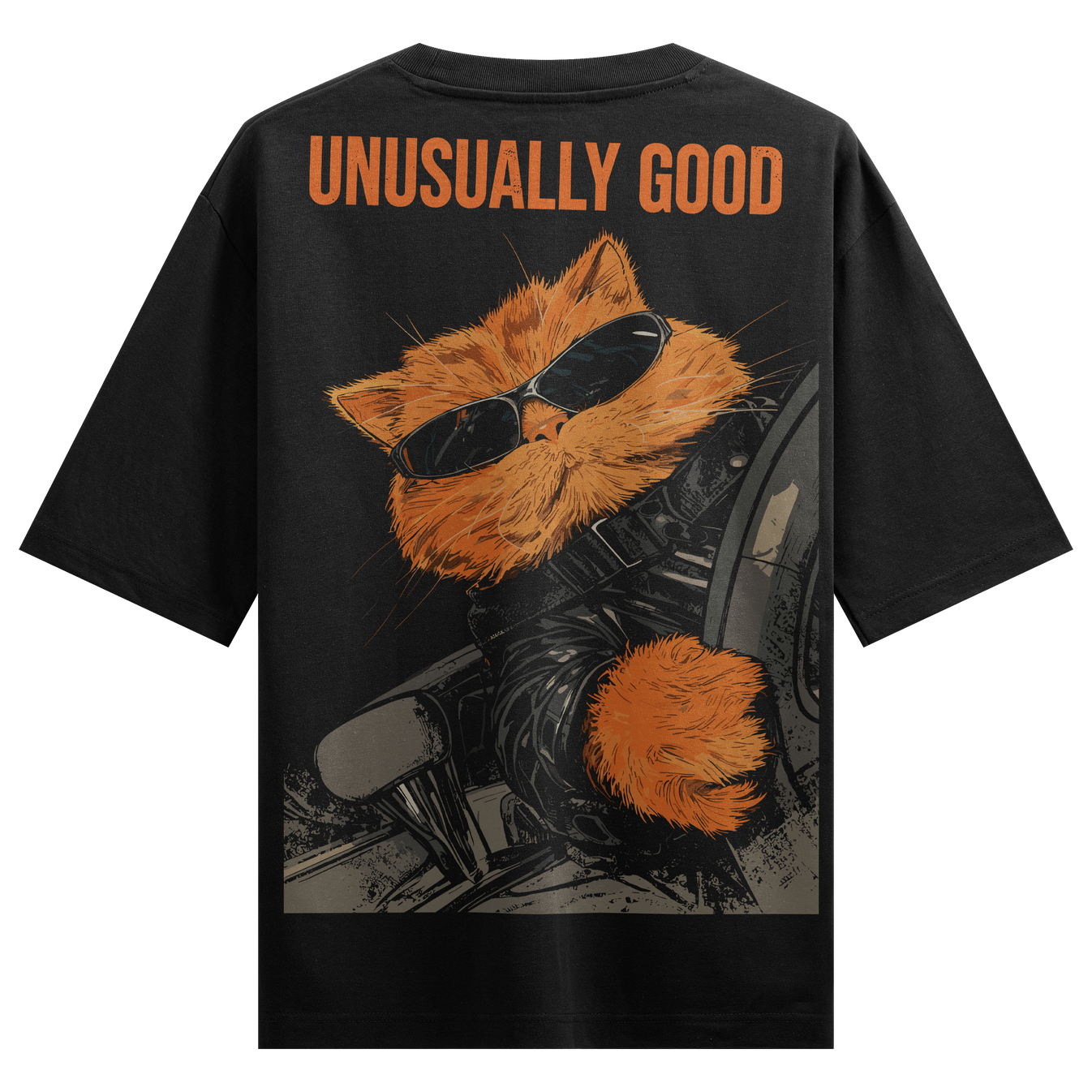 UNUSUALLY GOOD artwork on PRDGY oversized t-shirt