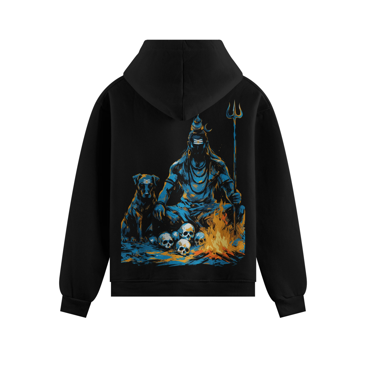 Shiva artwork on PRDGY hoodie